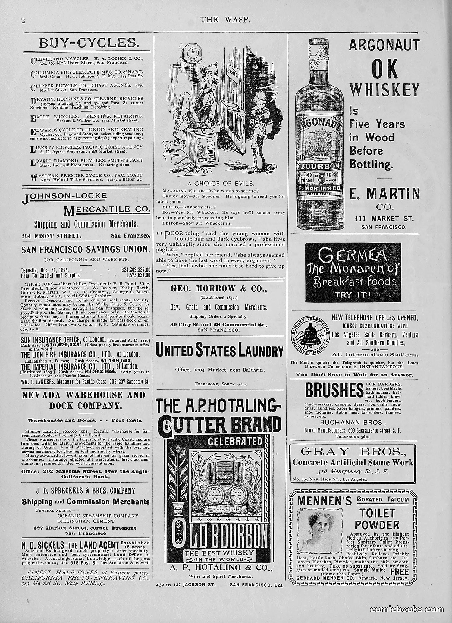 The Wasp — 1896 — page 71 of 1082