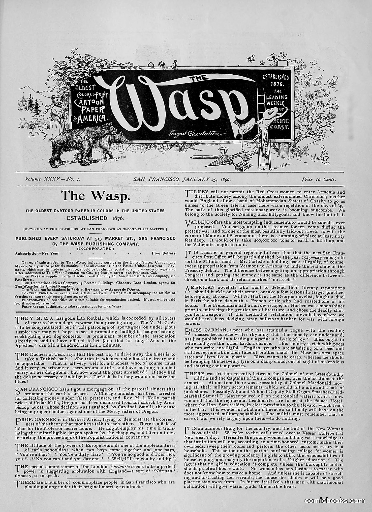 The Wasp — 1896 — page 72 of 1082
