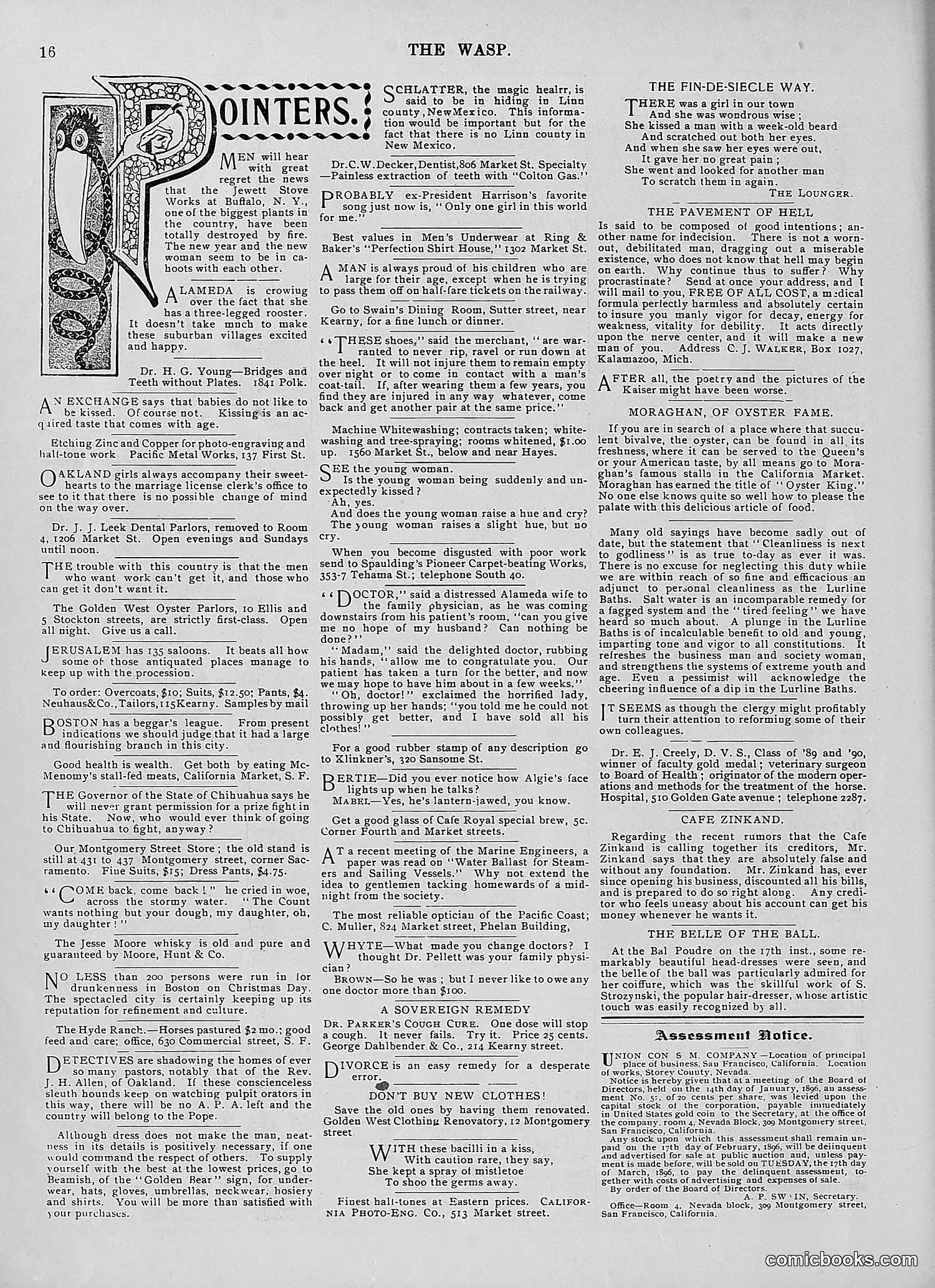 The Wasp — 1896 — page 85 of 1082