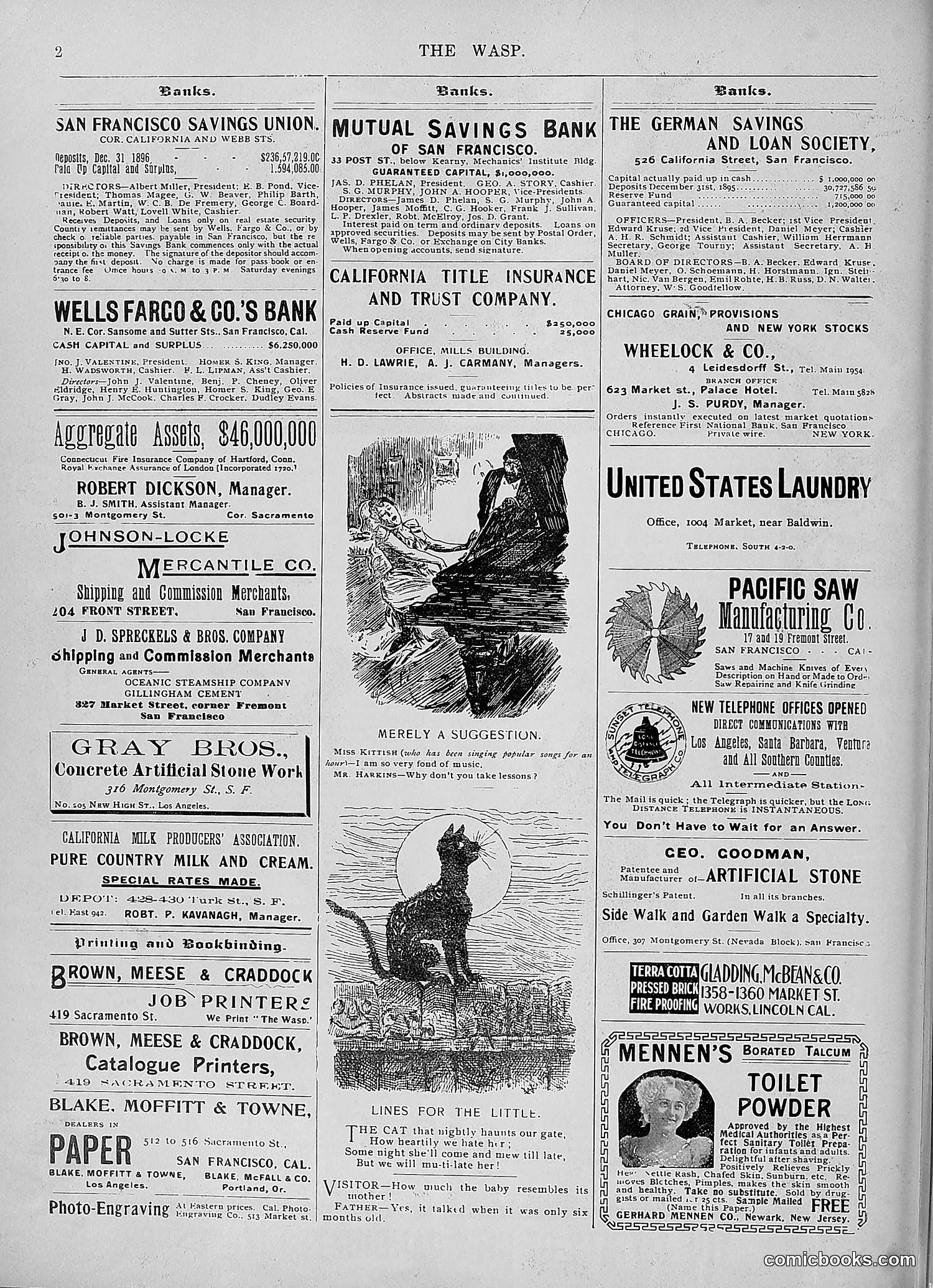 The Wasp — 1896 — page 845 of 1082