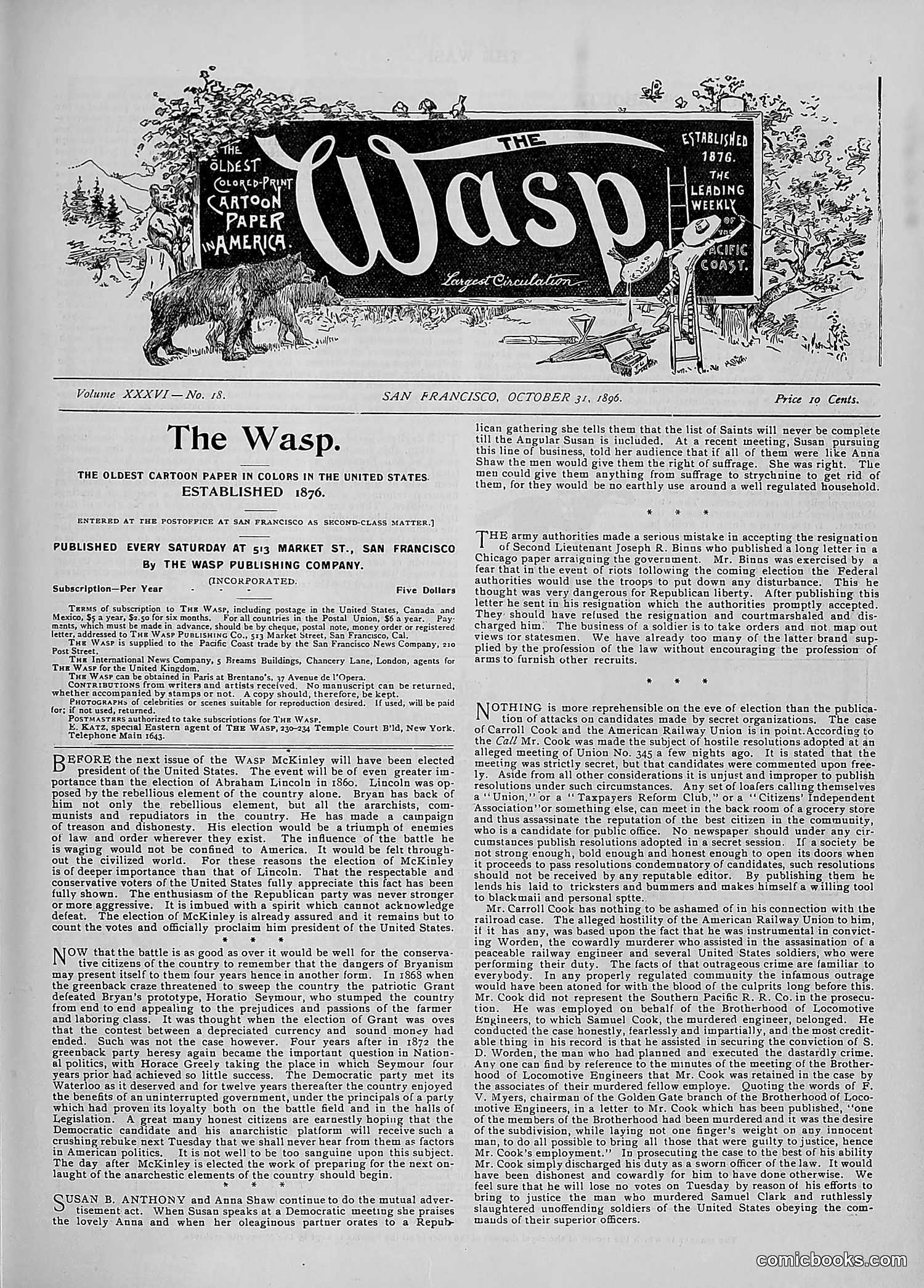 The Wasp — 1896 — page 866 of 1082