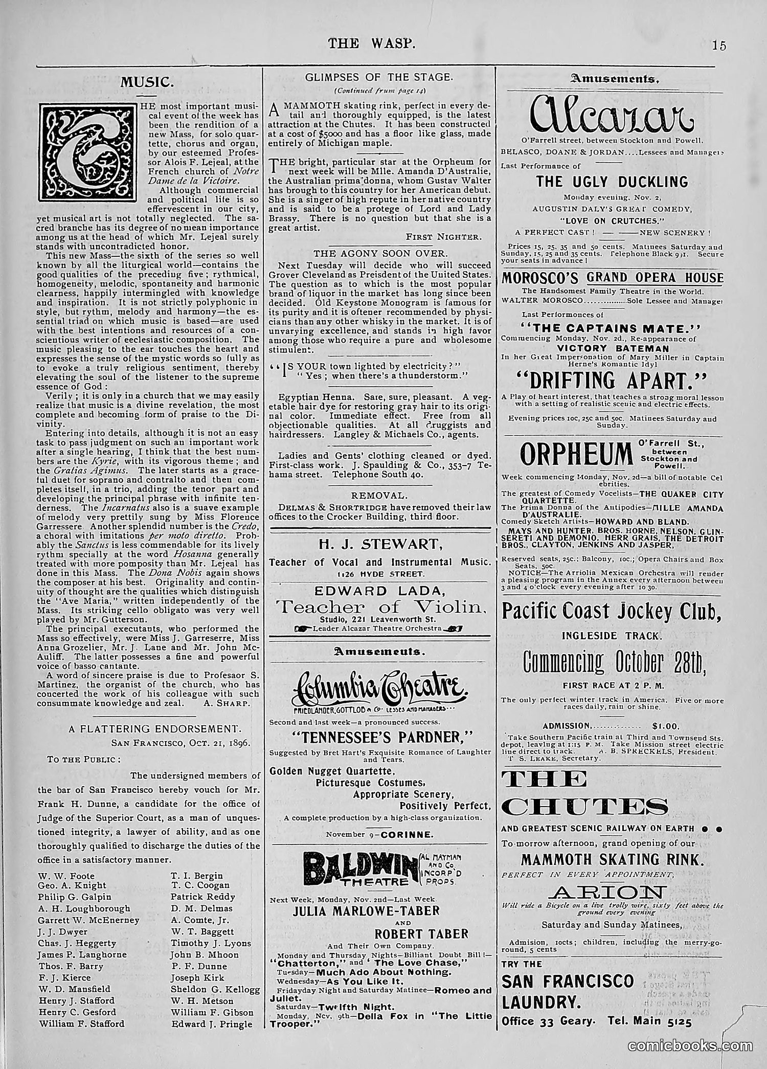 The Wasp — 1896 — page 878 of 1082