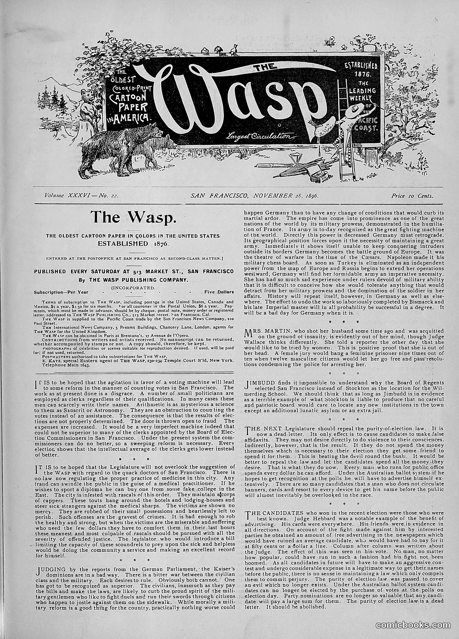The Wasp — 1896 — page 946 of 1082