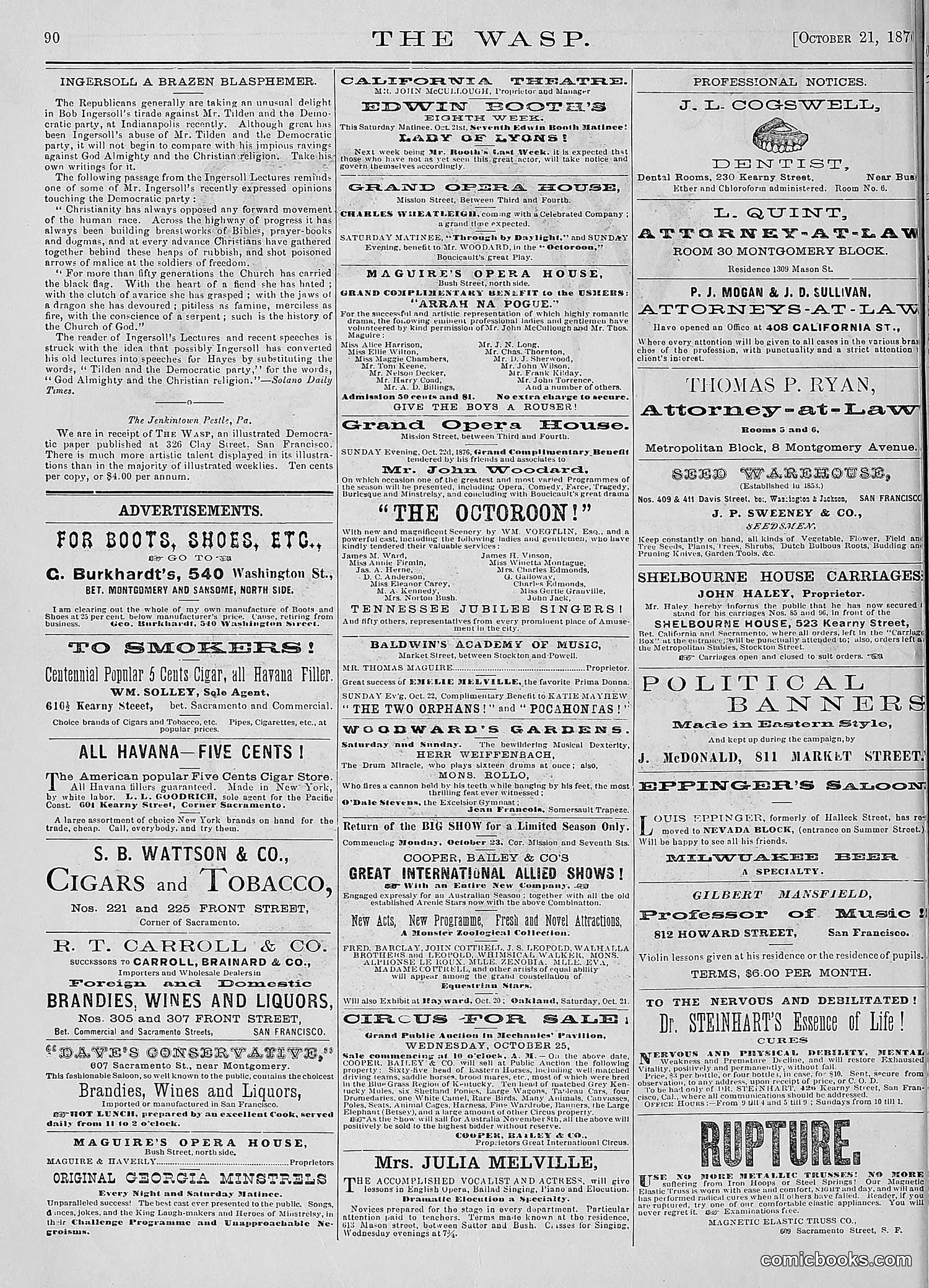The Wasp — 1876 — page 103 of 230