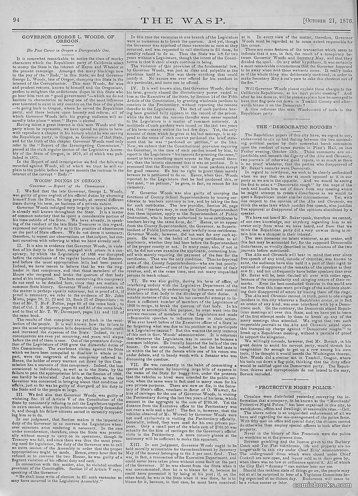 The Wasp — 1876 — page 107 of 230