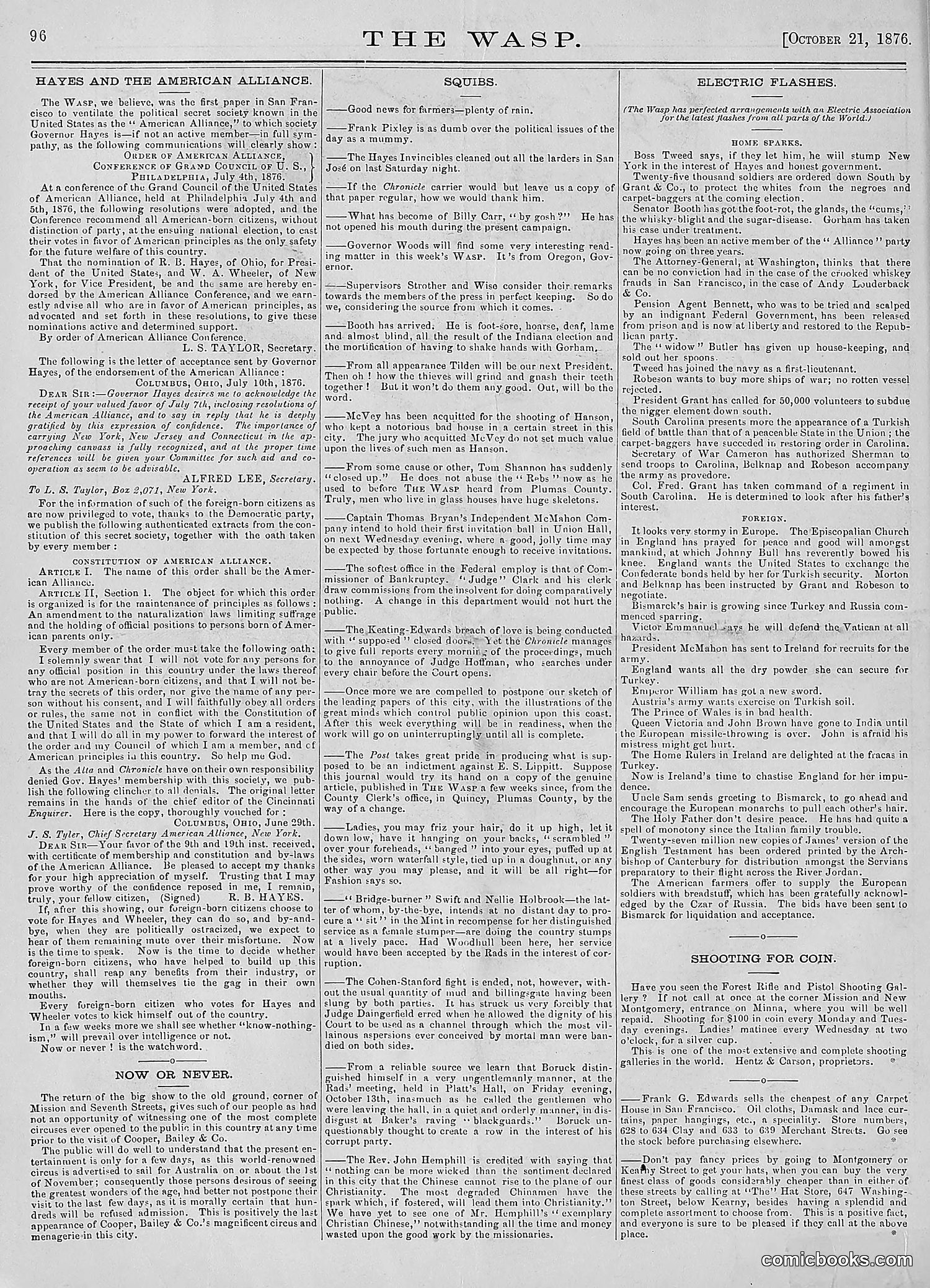 The Wasp — 1876 — page 109 of 230