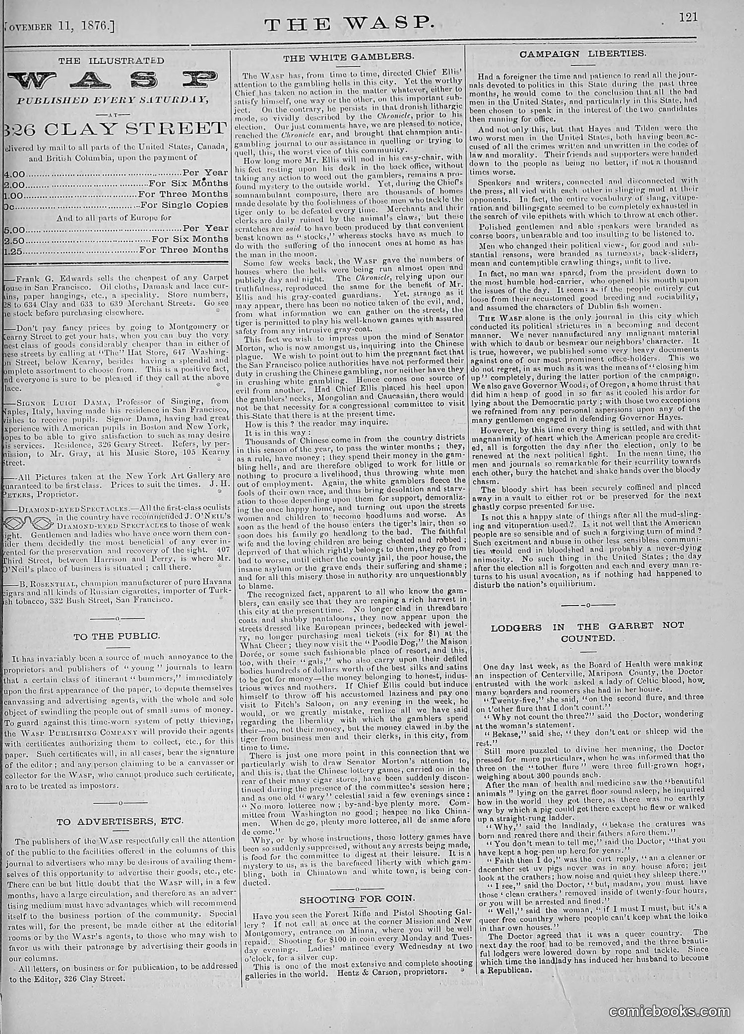 The Wasp — 1876 — page 134 of 230
