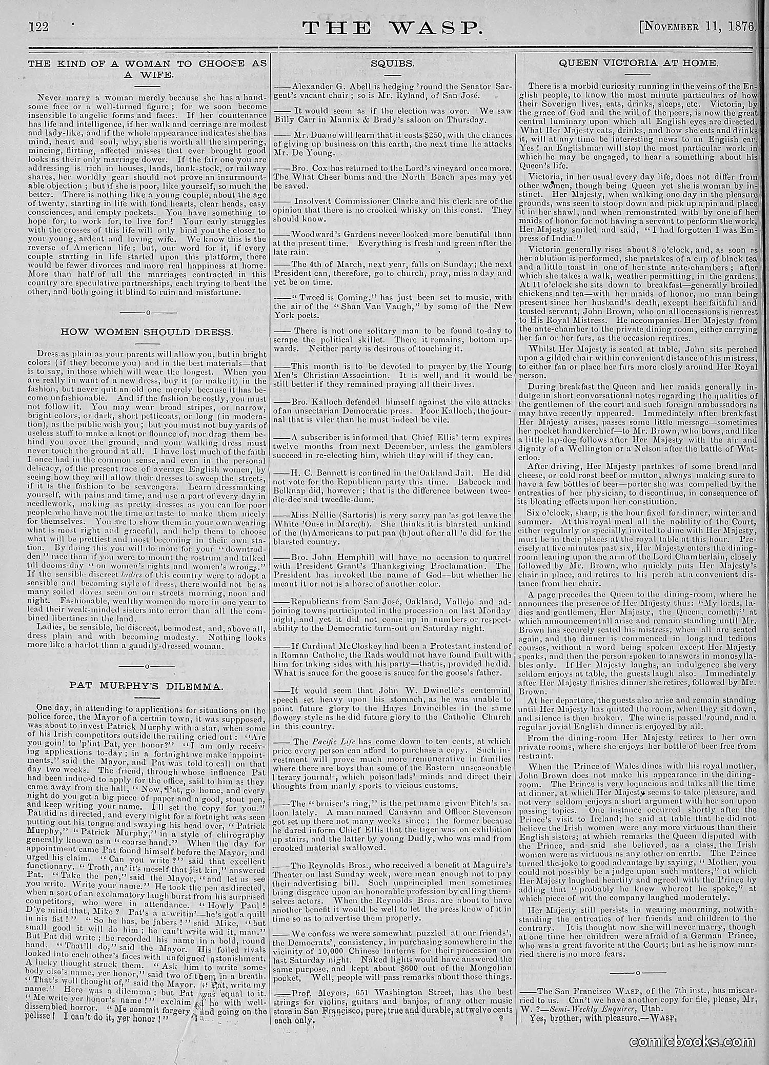 The Wasp — 1876 — page 135 of 230