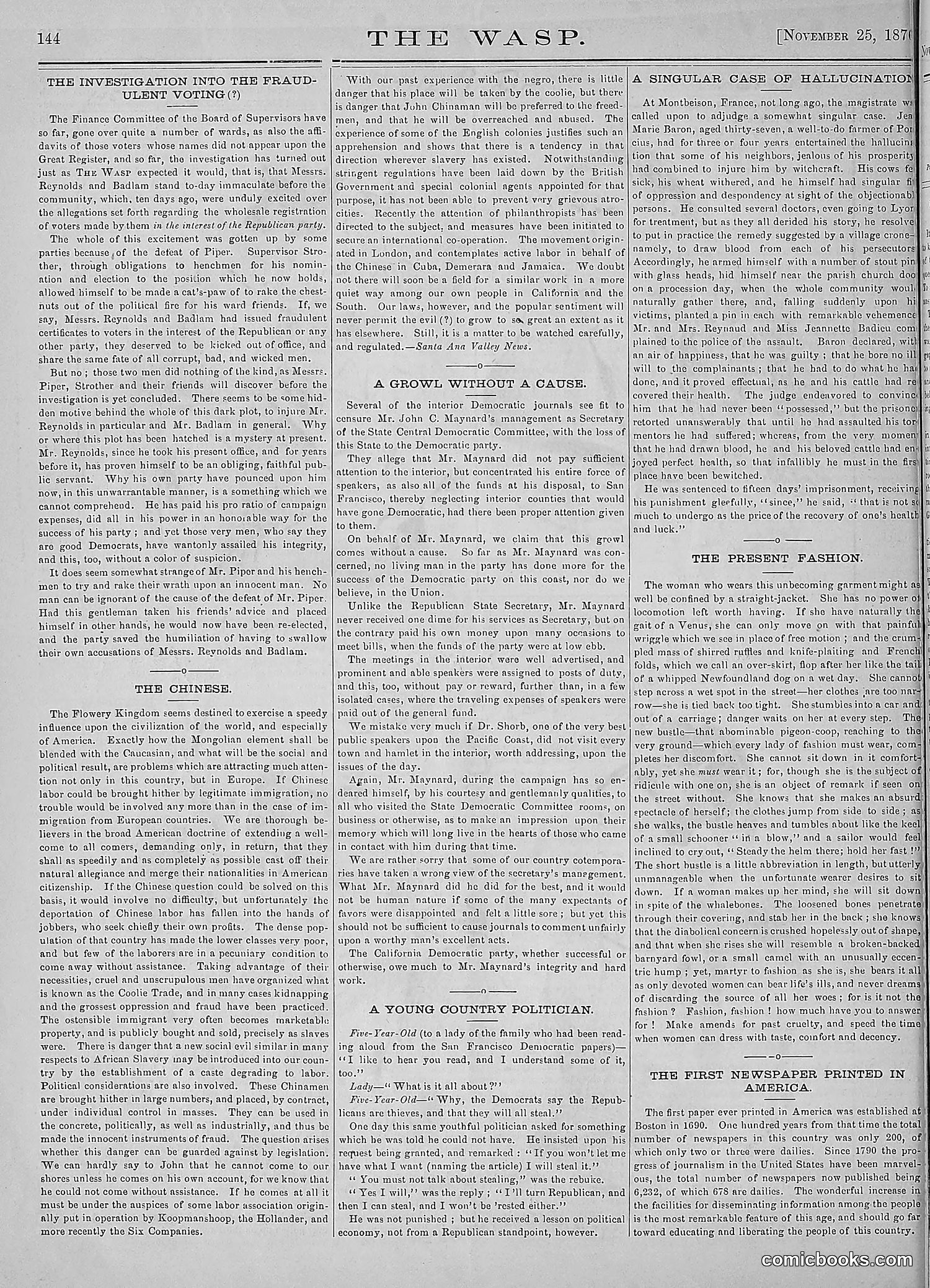The Wasp — 1876 — page 157 of 230