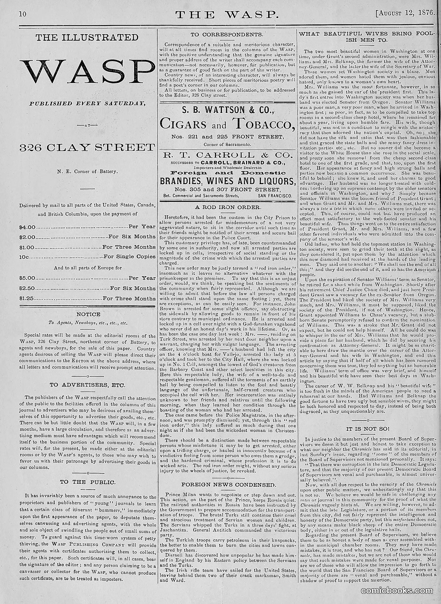 The Wasp — 1876 — page 17 of 230
