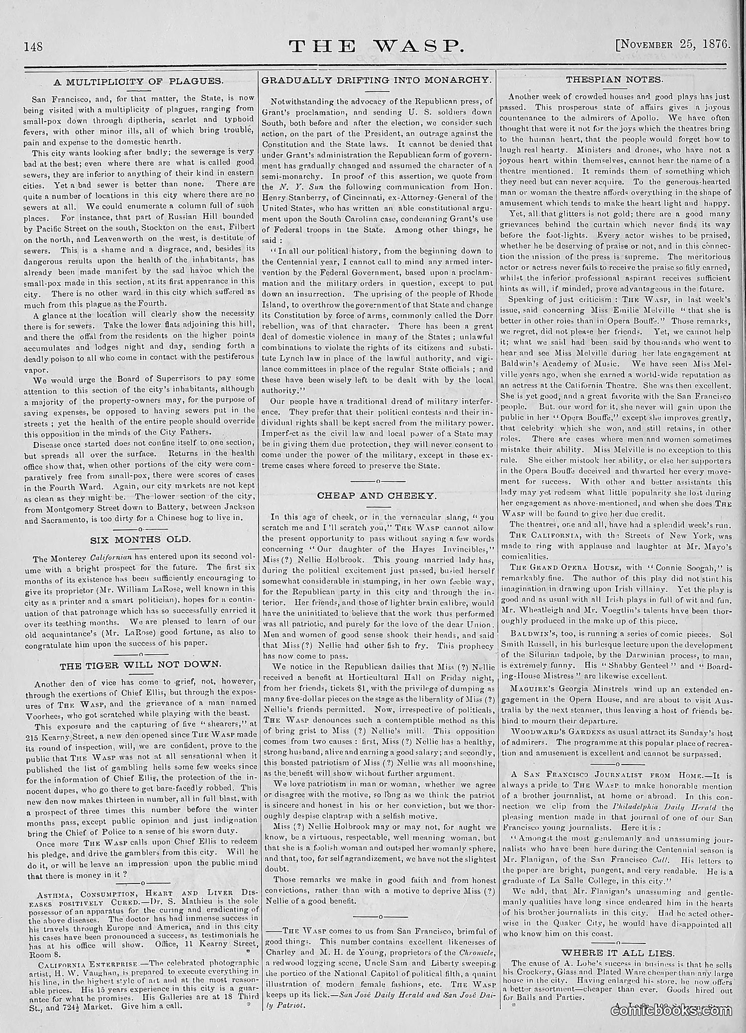 The Wasp — 1876 — page 161 of 230