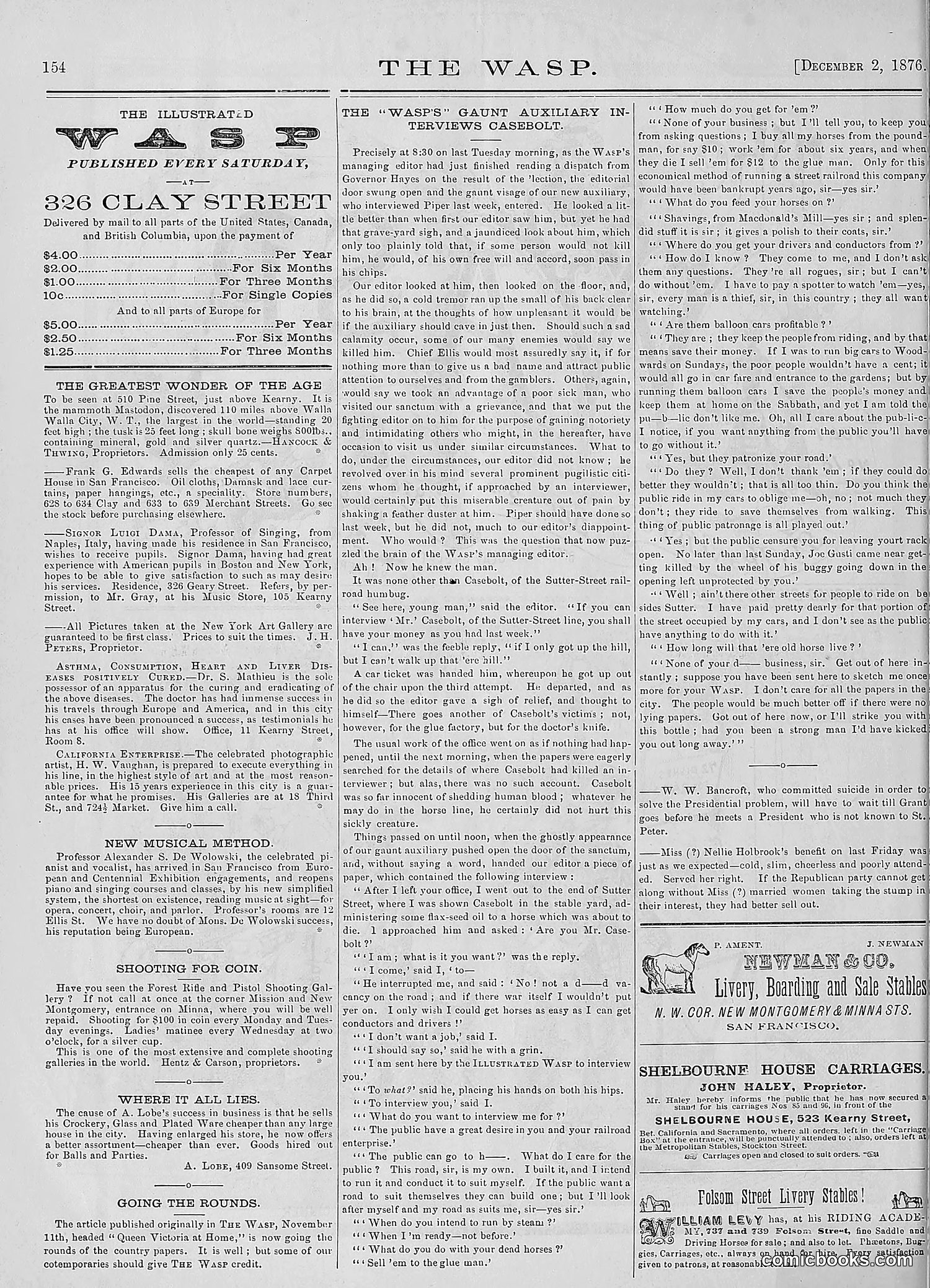 The Wasp — 1876 — page 167 of 230