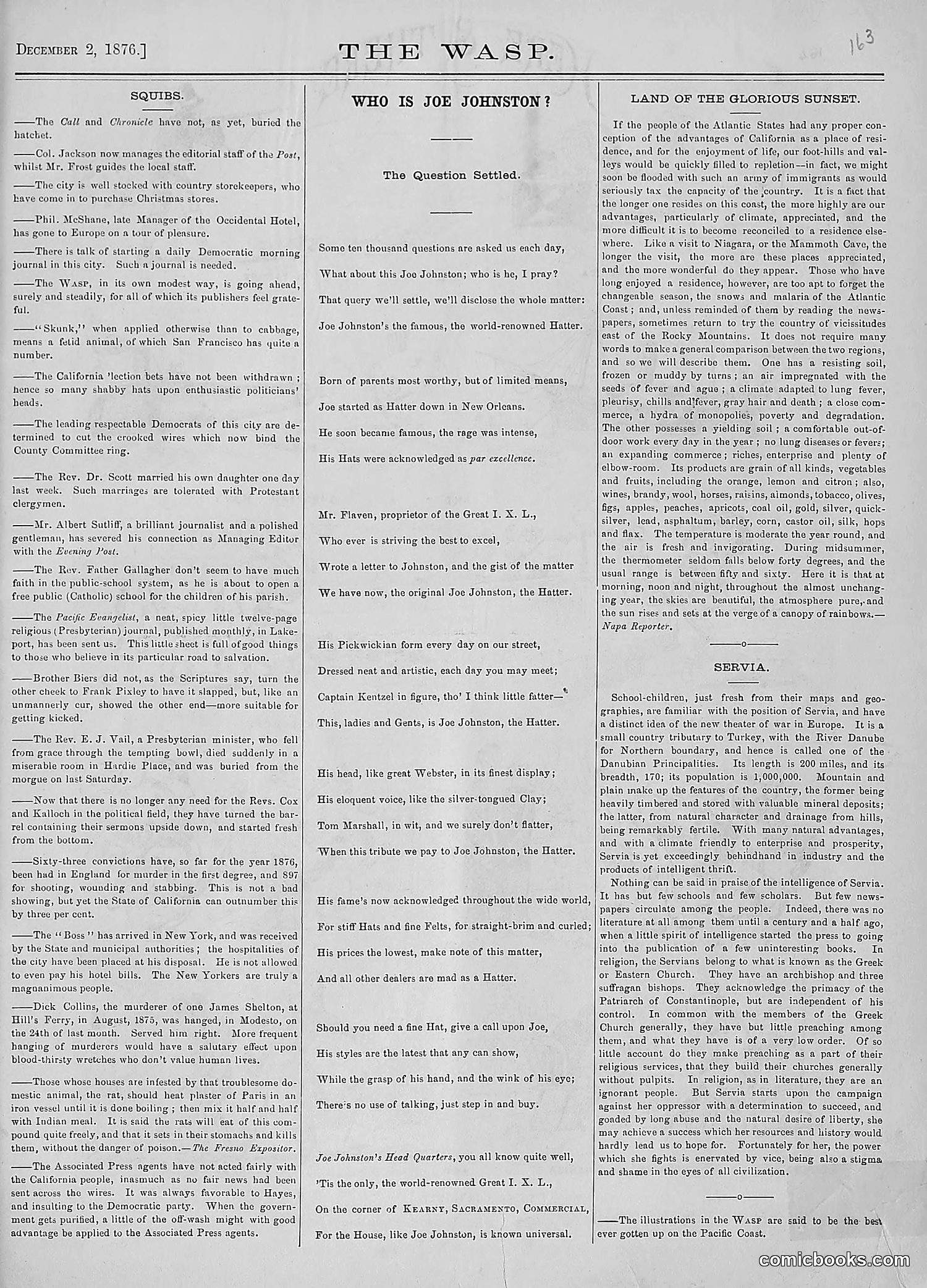 The Wasp — 1876 — page 176 of 230