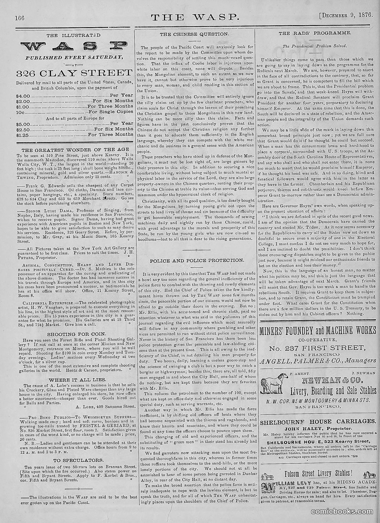 The Wasp — 1876 — page 179 of 230