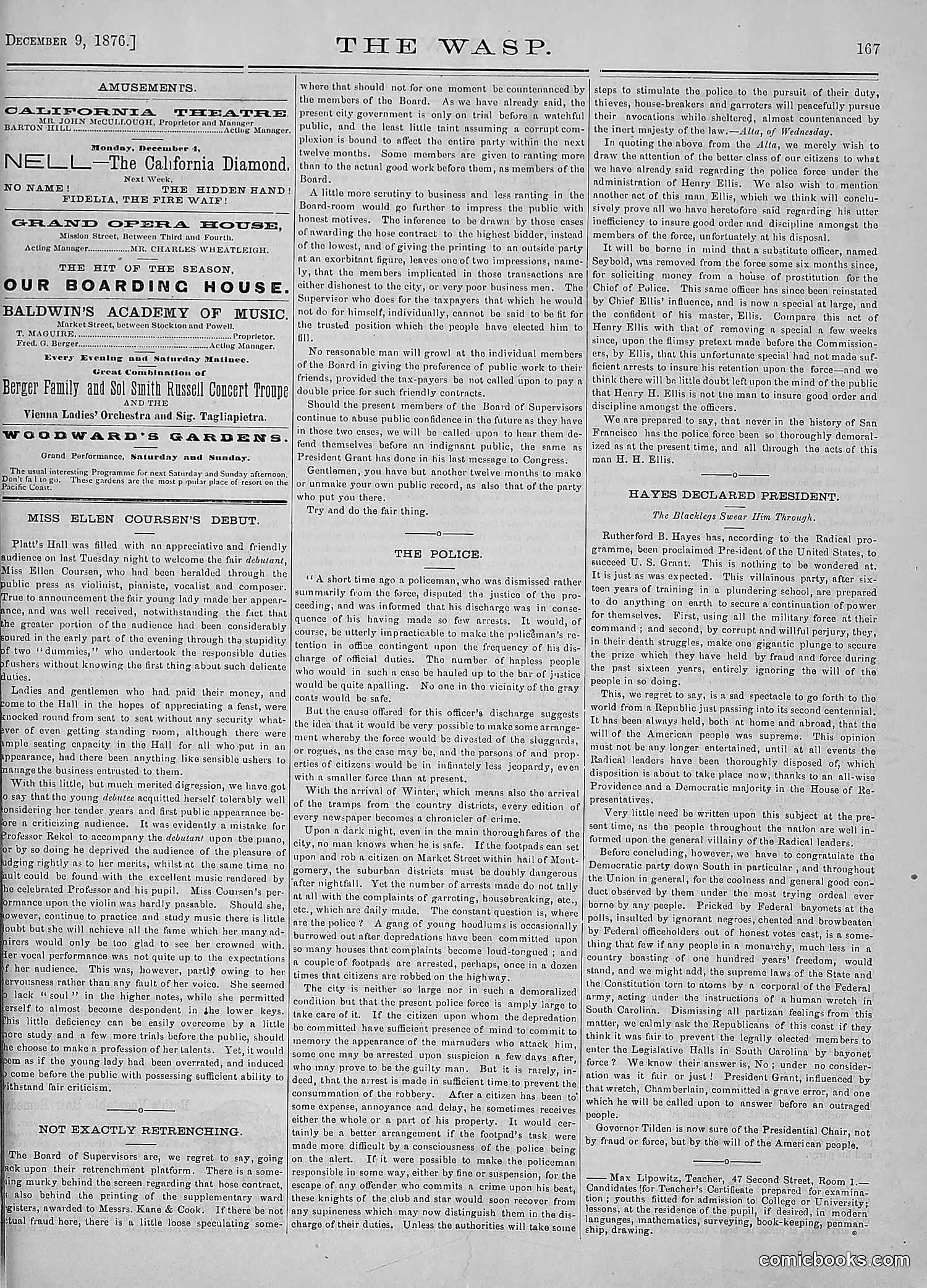 The Wasp — 1876 — page 180 of 230