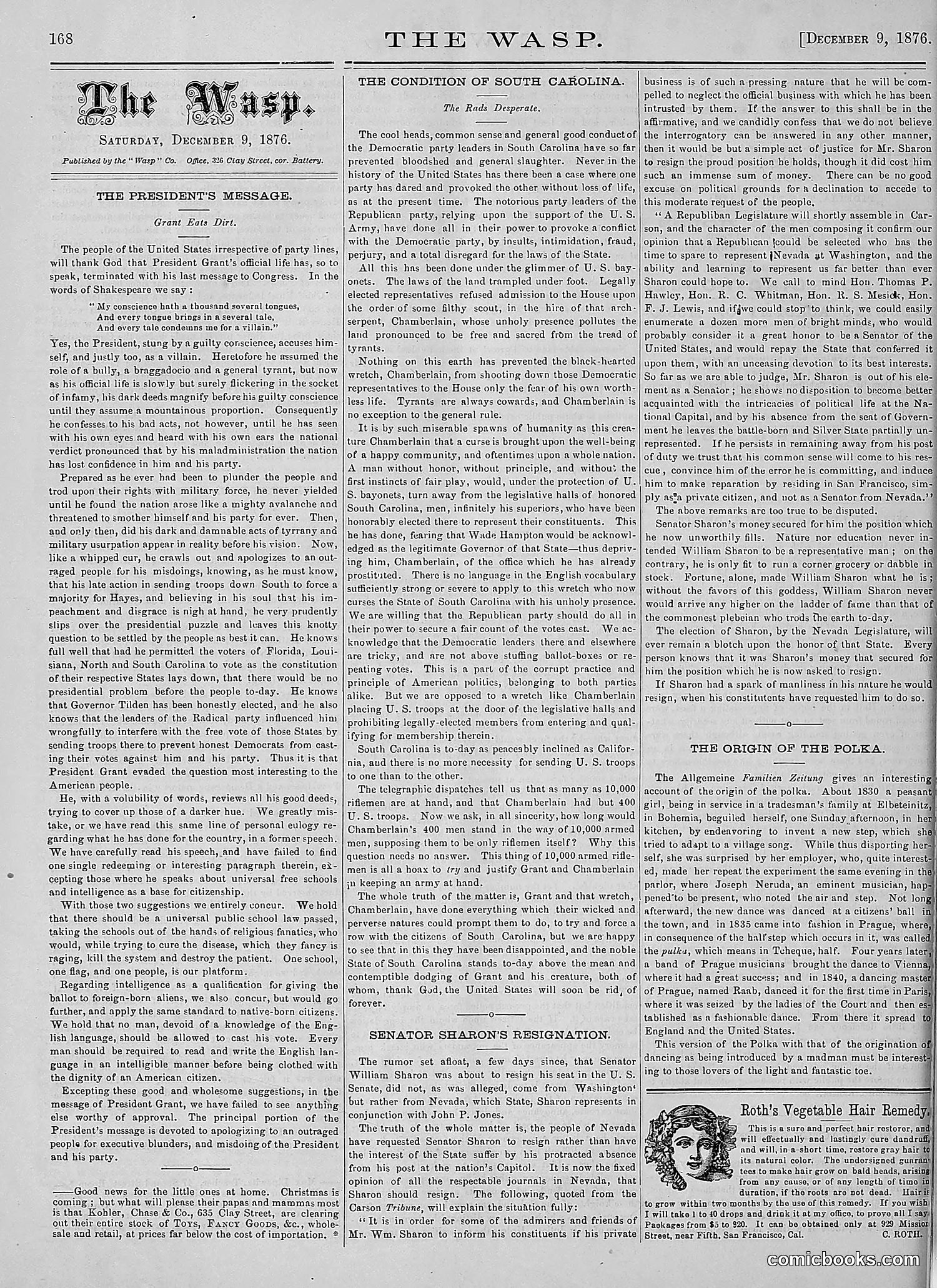 The Wasp — 1876 — page 181 of 230