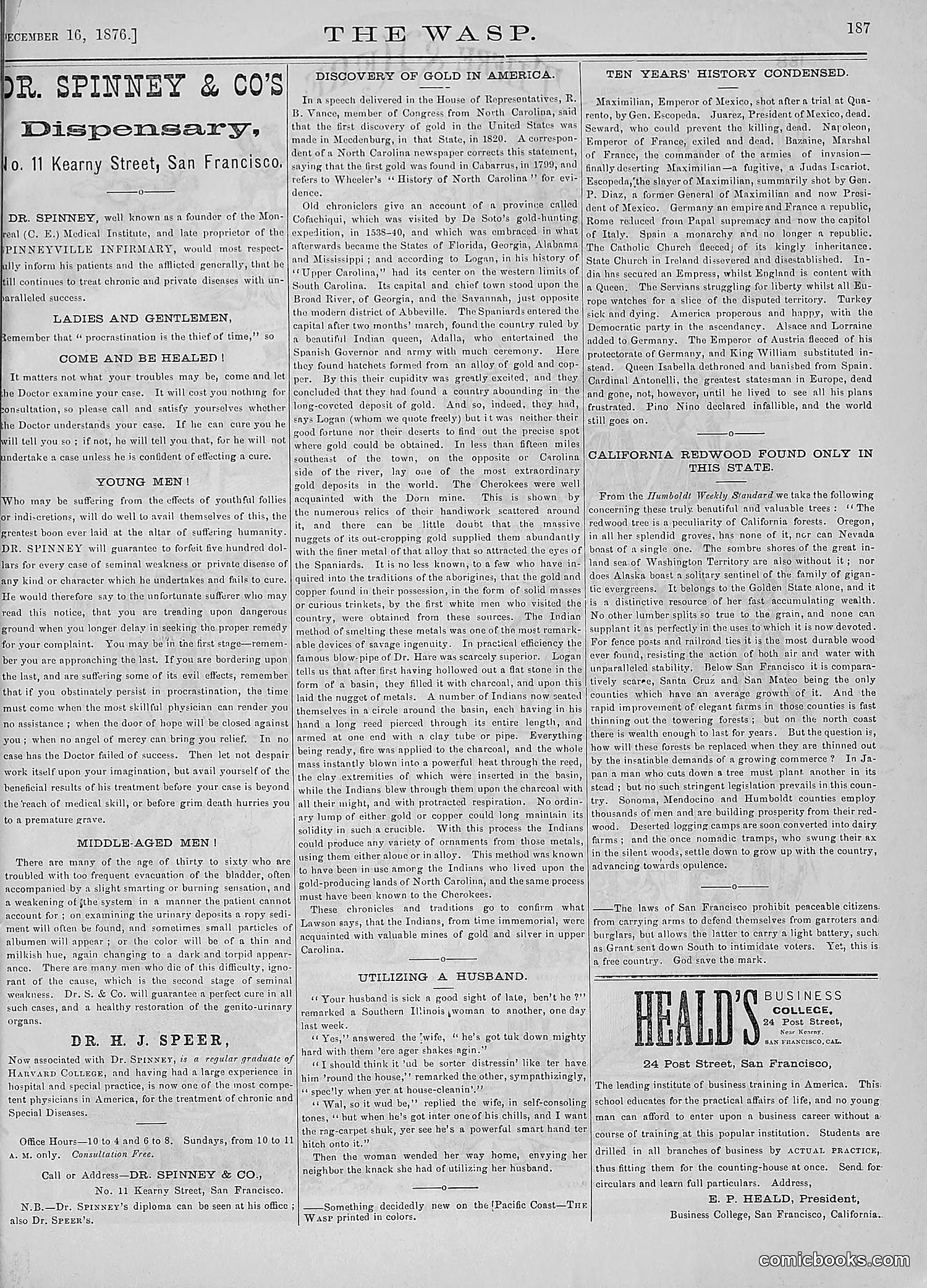 The Wasp — 1876 — page 200 of 230