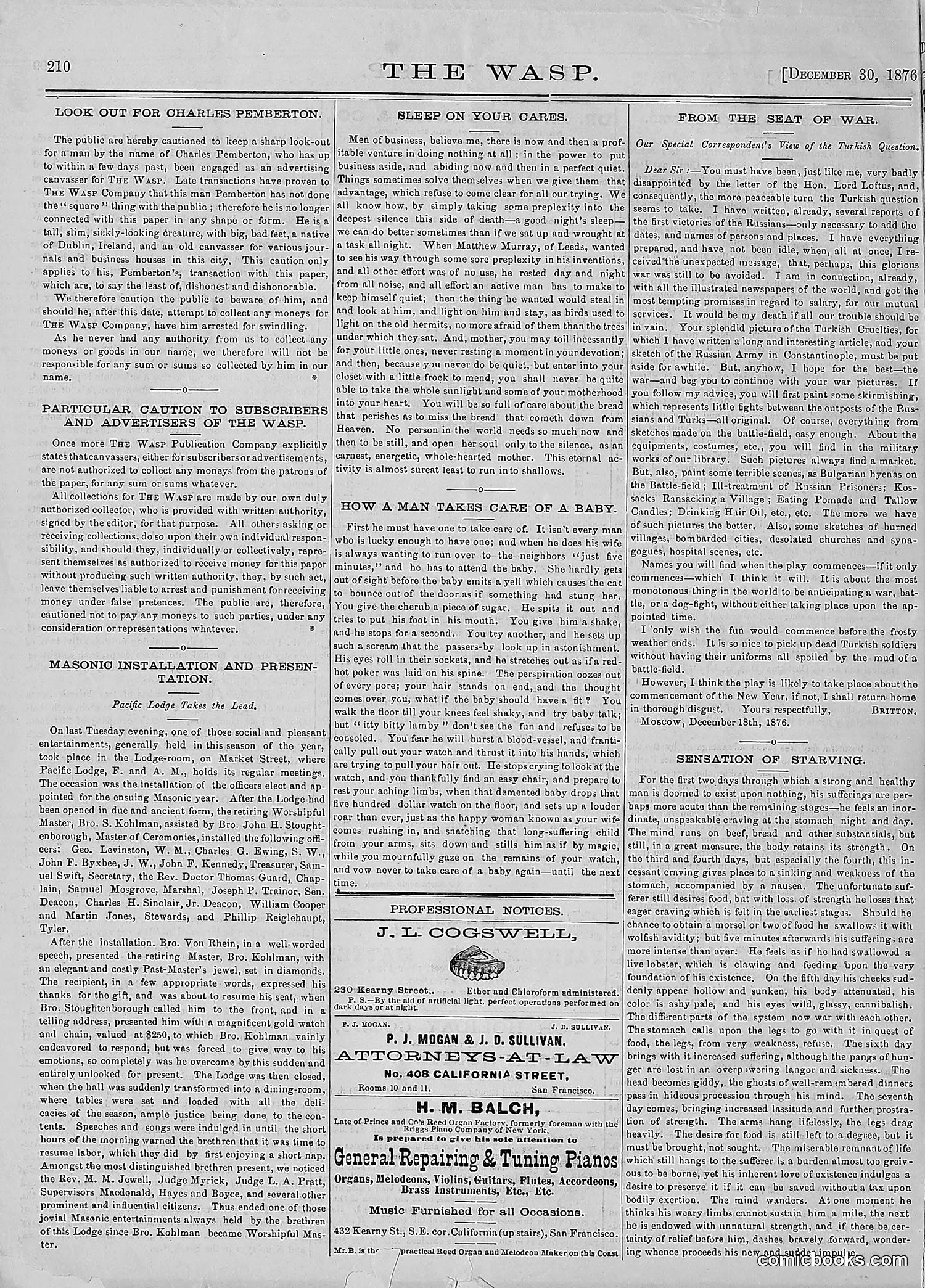 The Wasp — 1876 — page 223 of 230
