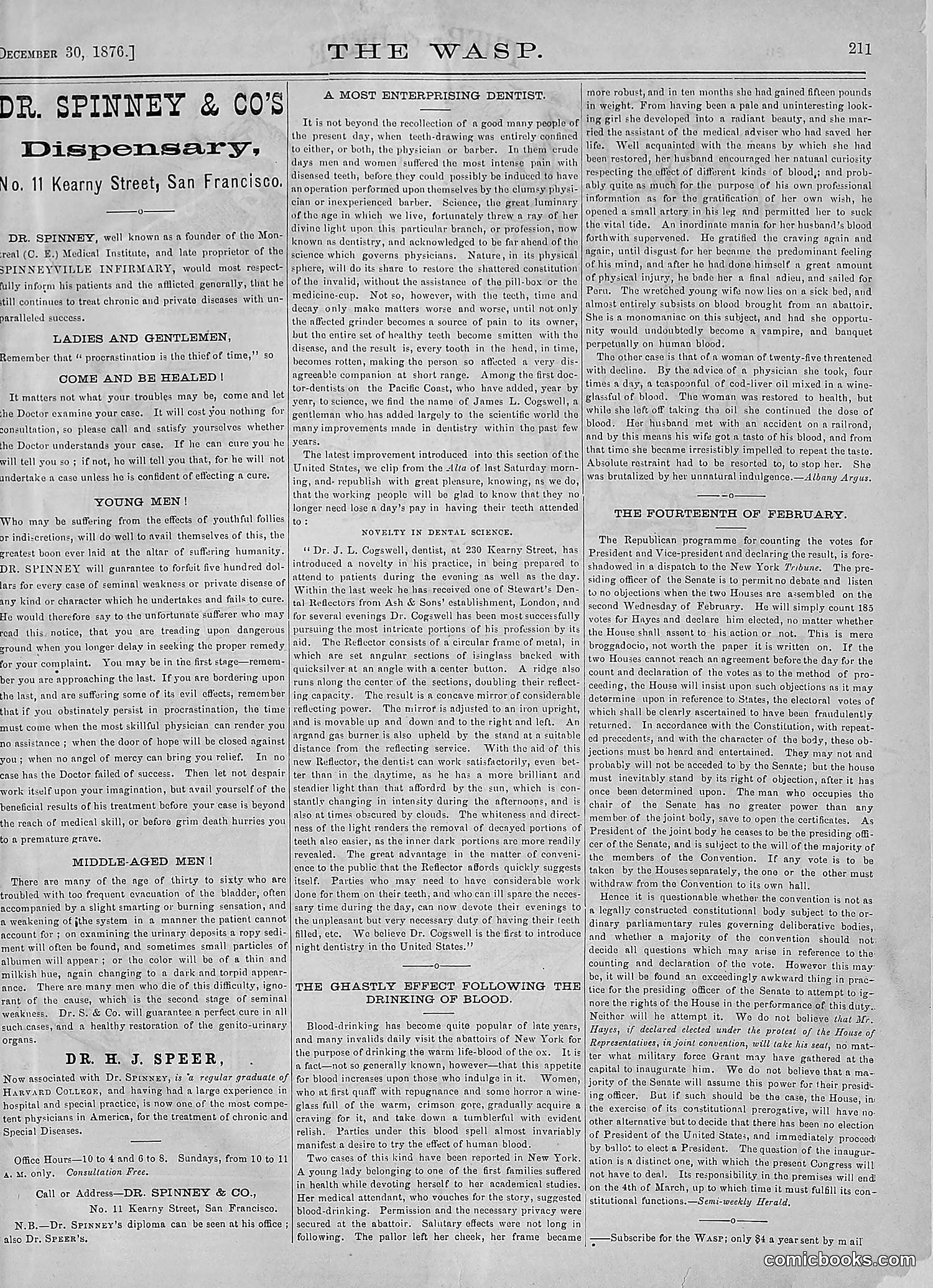 The Wasp — 1876 — page 224 of 230