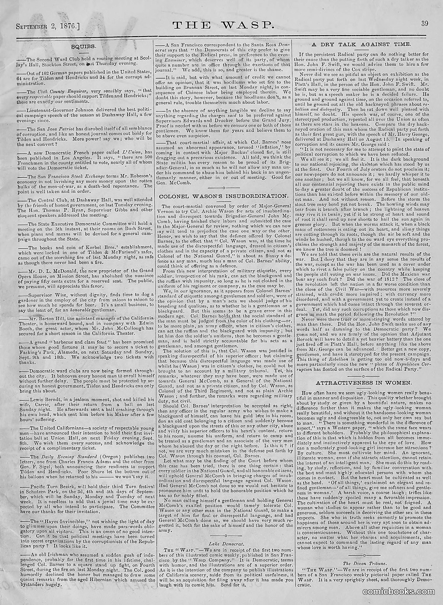The Wasp — 1876 — page 46 of 230