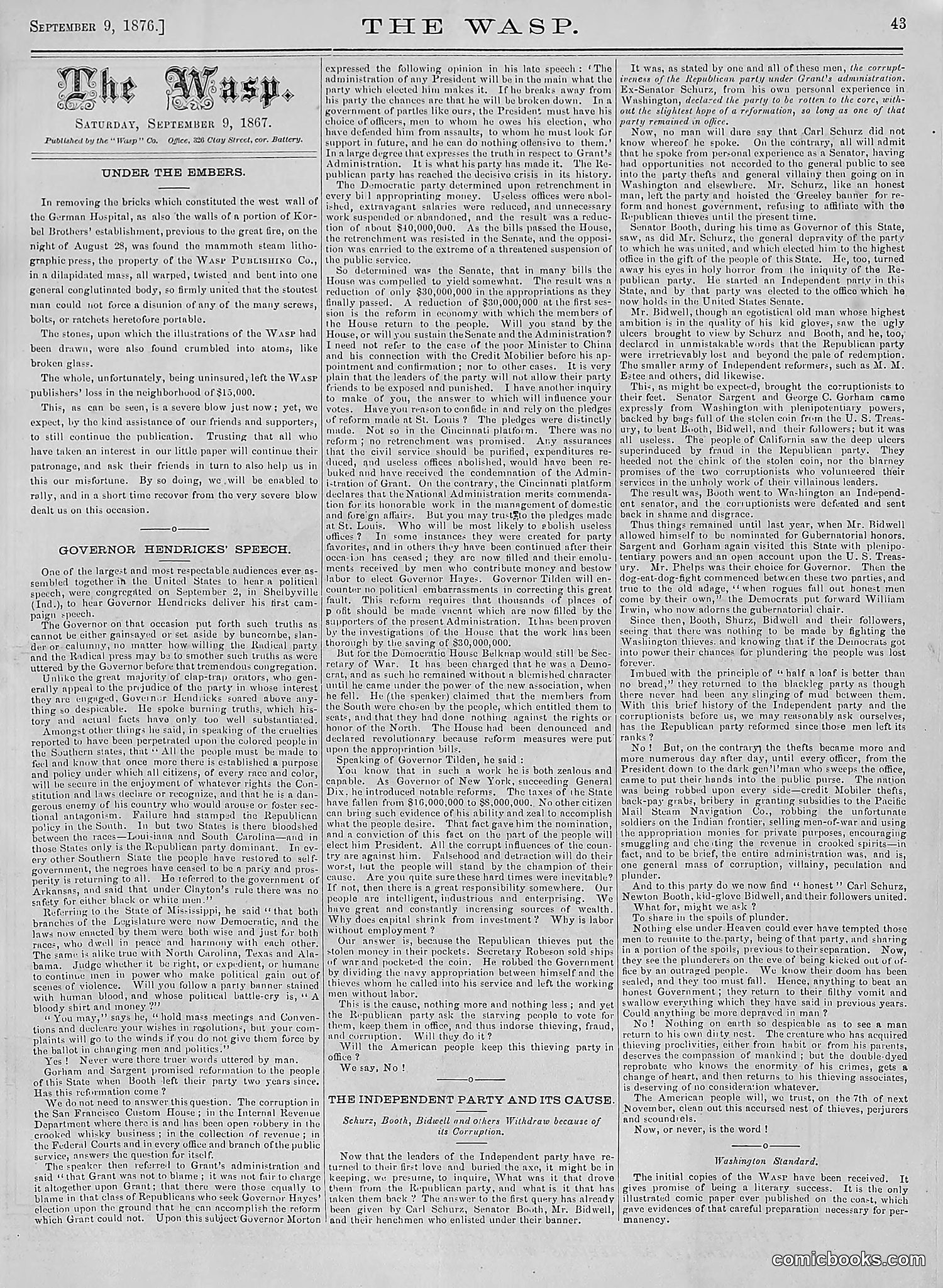 The Wasp — 1876 — page 52 of 230