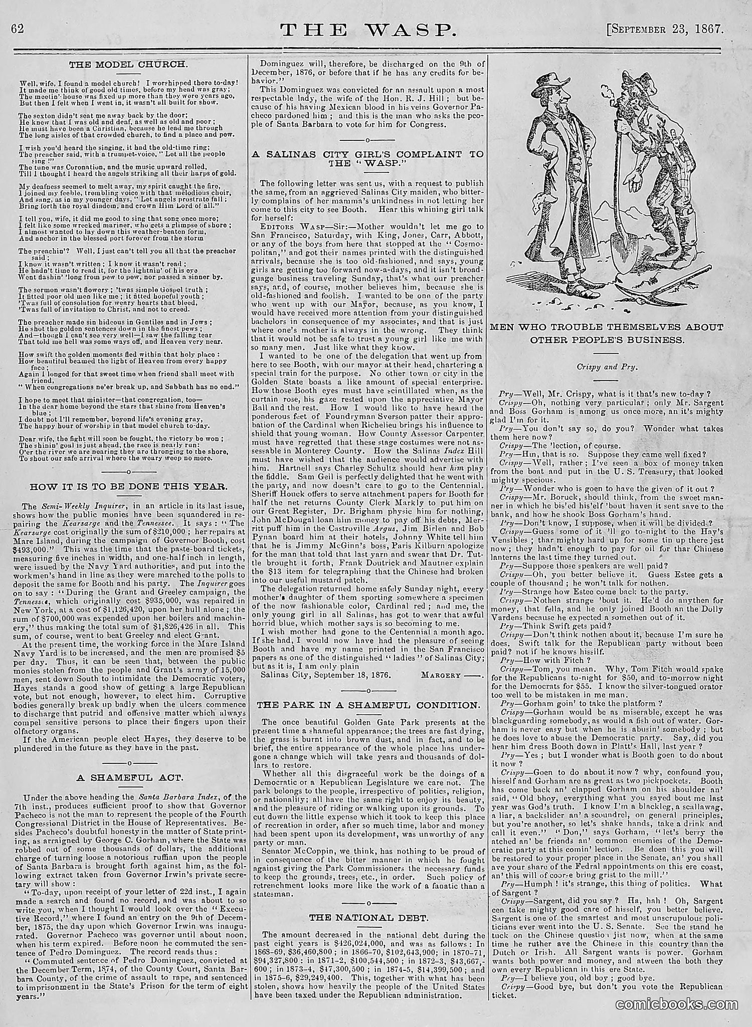 The Wasp — 1876 — page 71 of 230