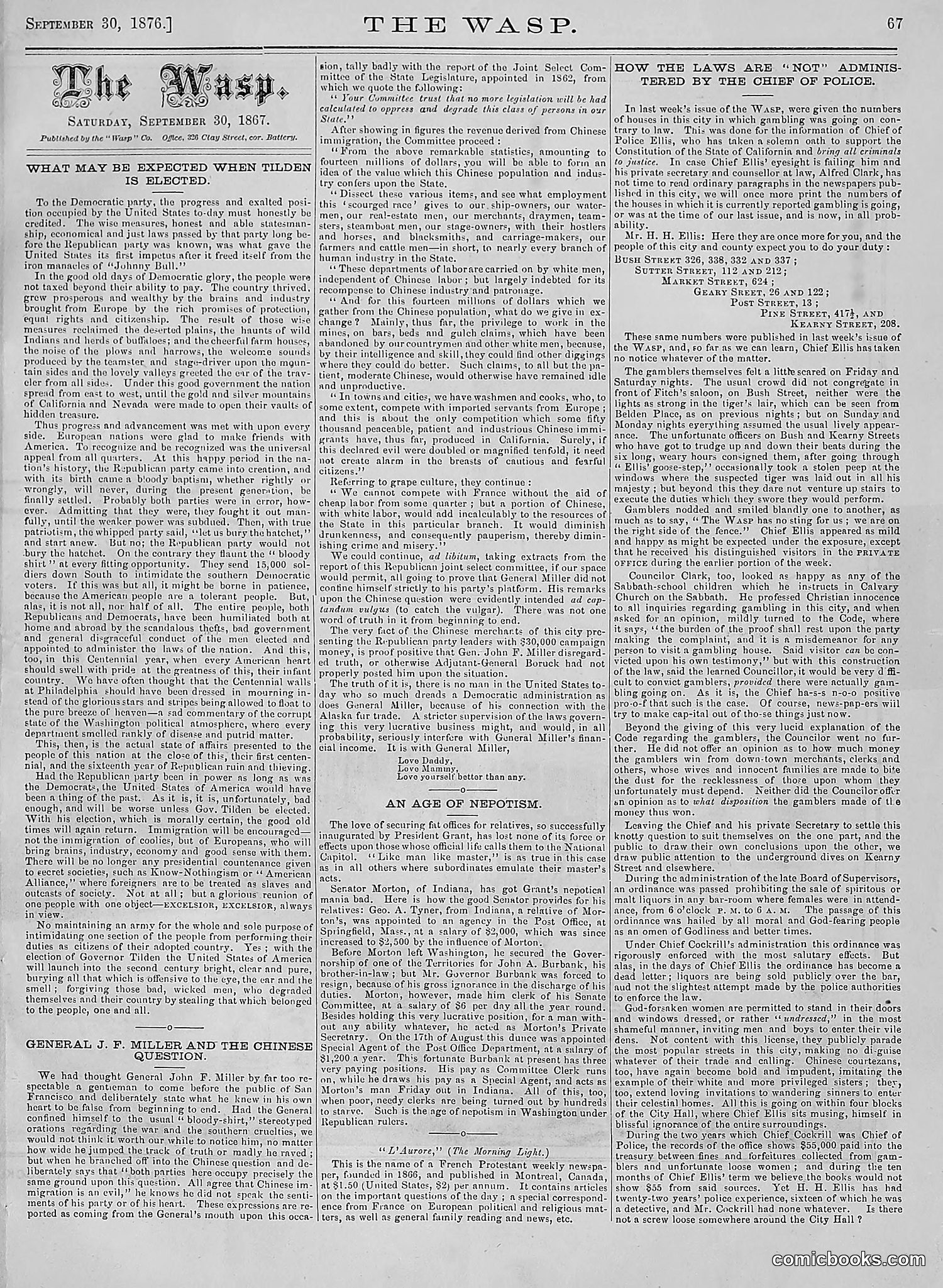 The Wasp — 1876 — page 80 of 230