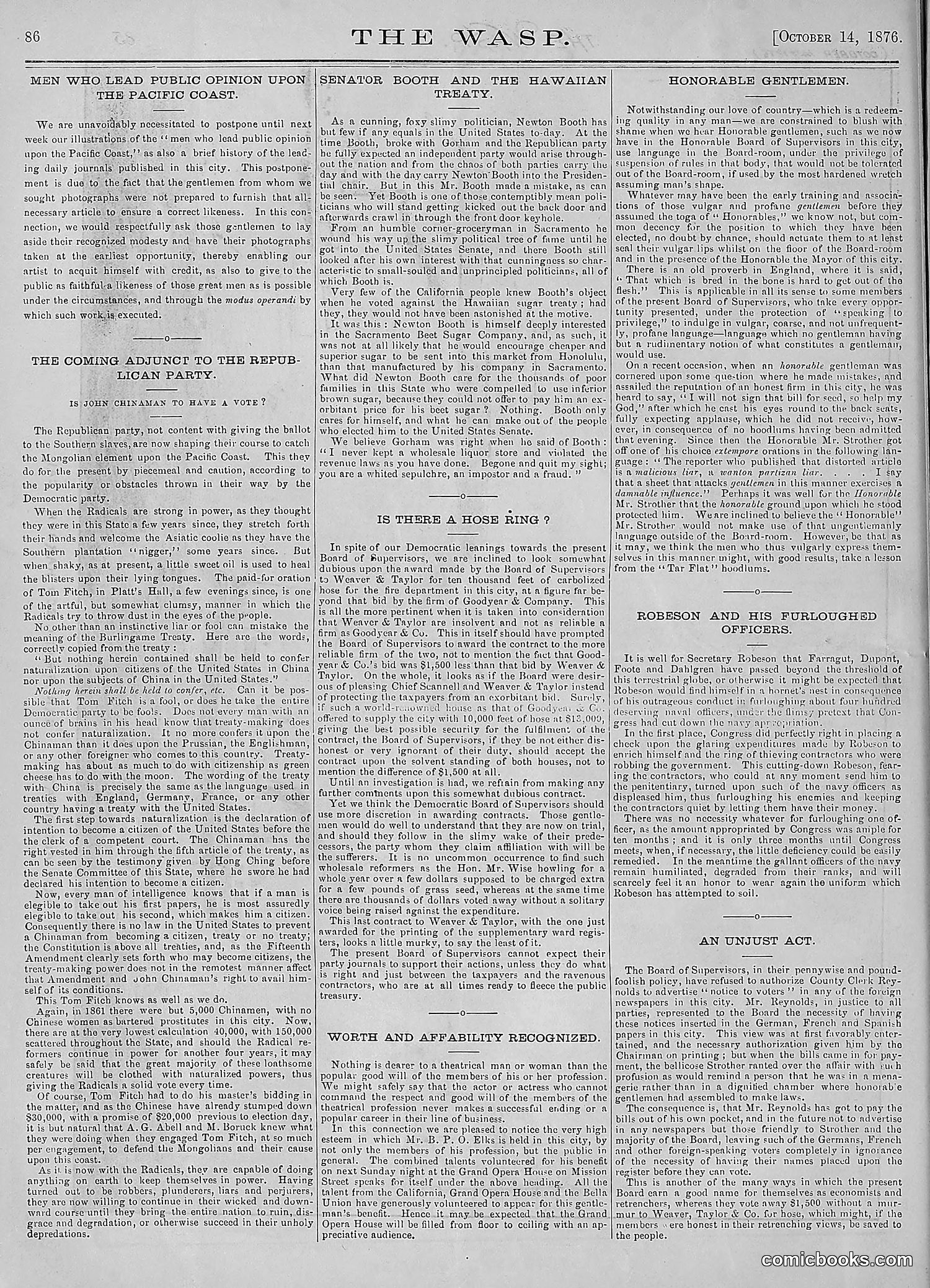 The Wasp — 1876 — page 99 of 230