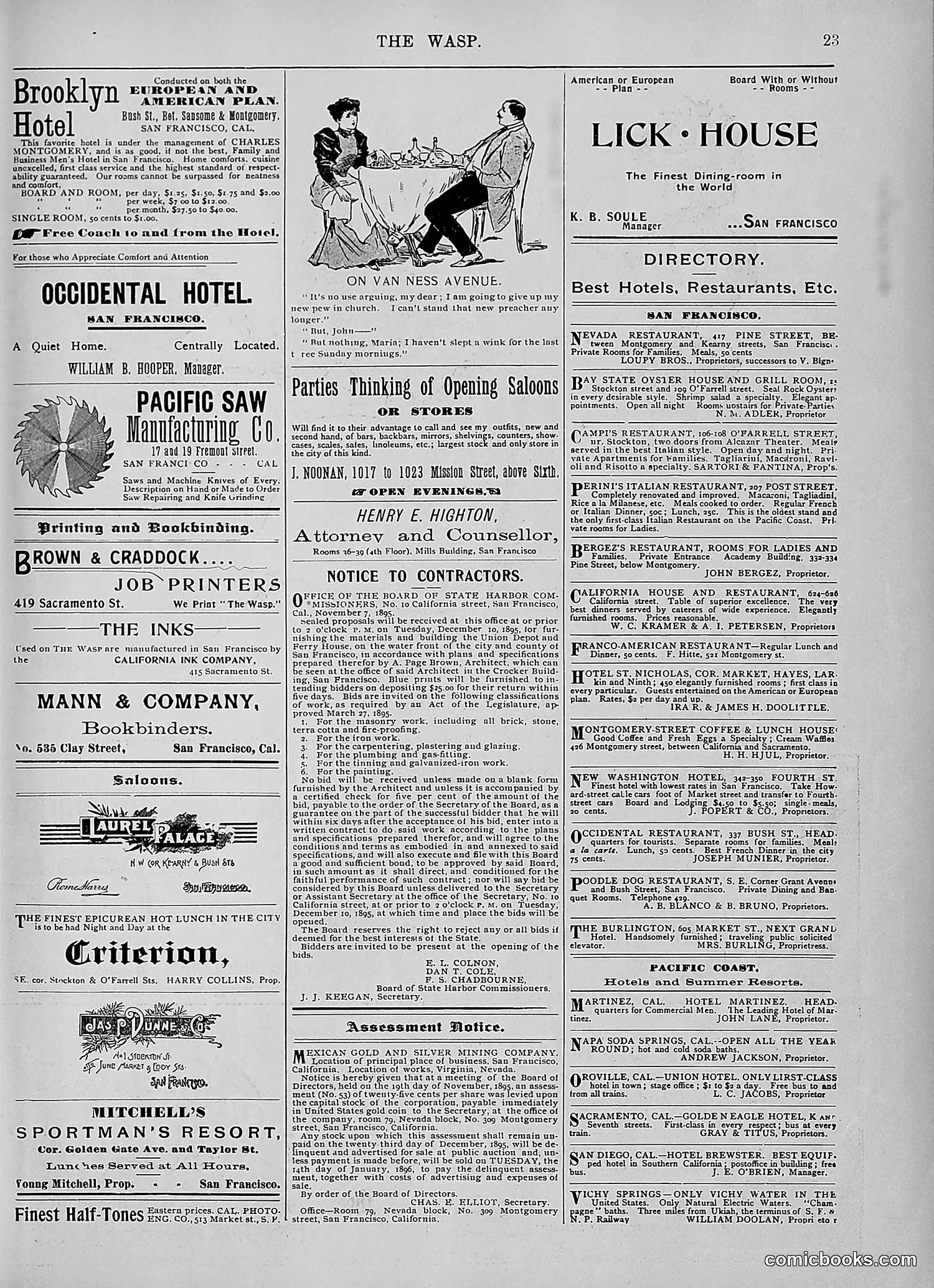 The Wasp — 1895 — page 1018 of 1100