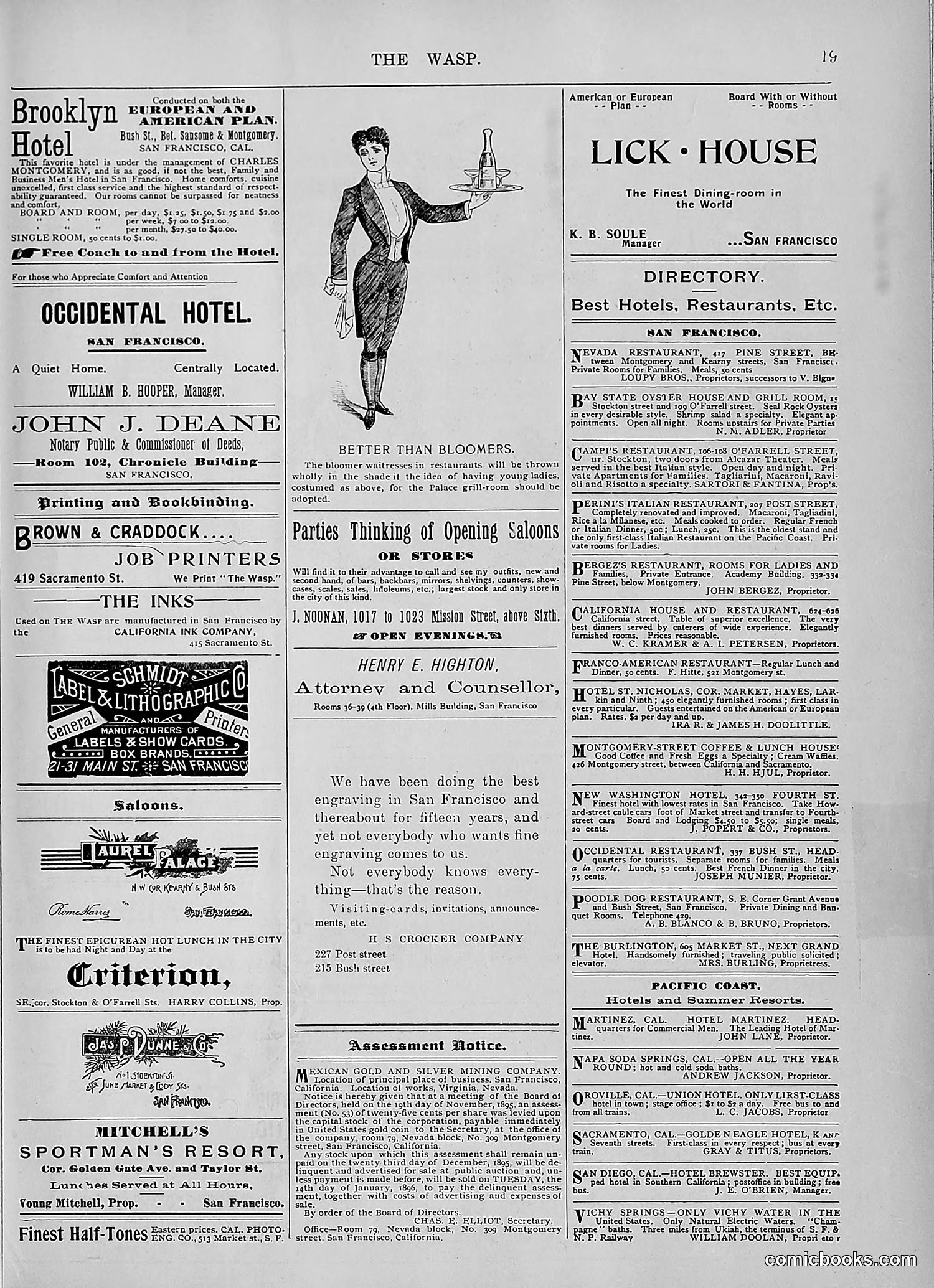 The Wasp — 1895 — page 1038 of 1100