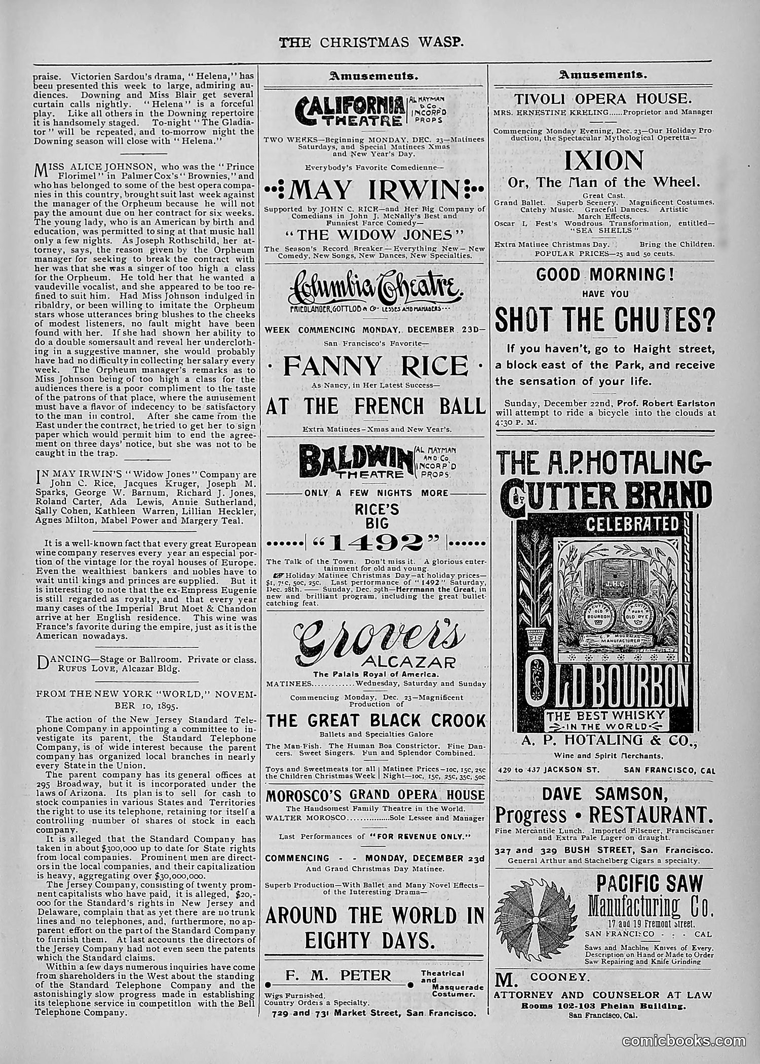 The Wasp — 1895 — page 1062 of 1100