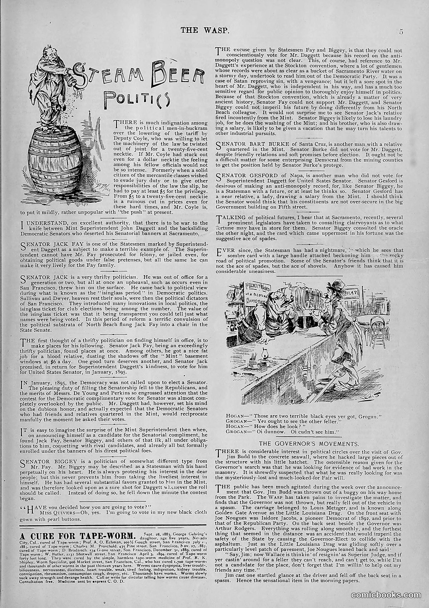 The Wasp — 1895 — page 110 of 1100