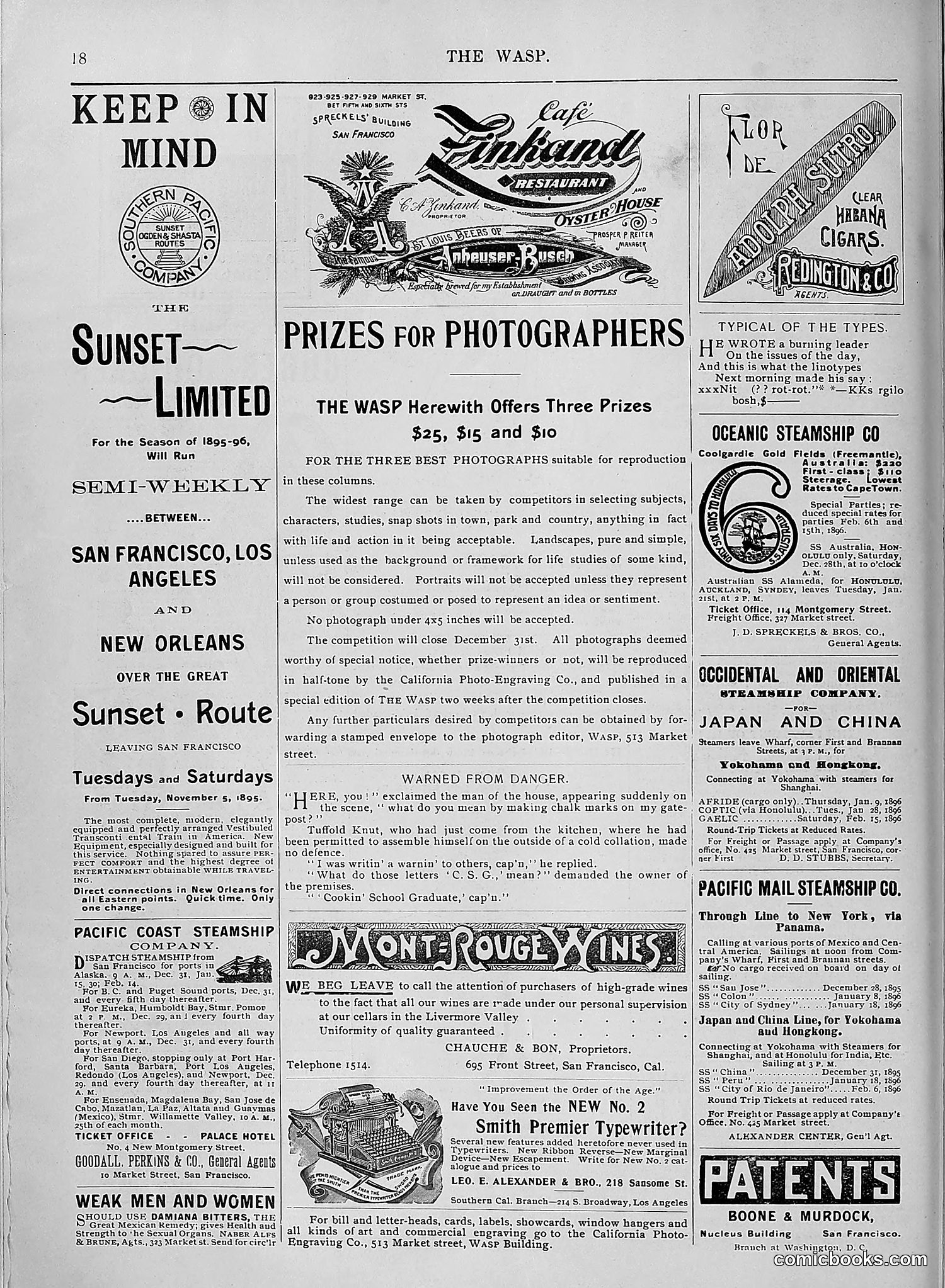 The Wasp — 1895 — page 1093 of 1100