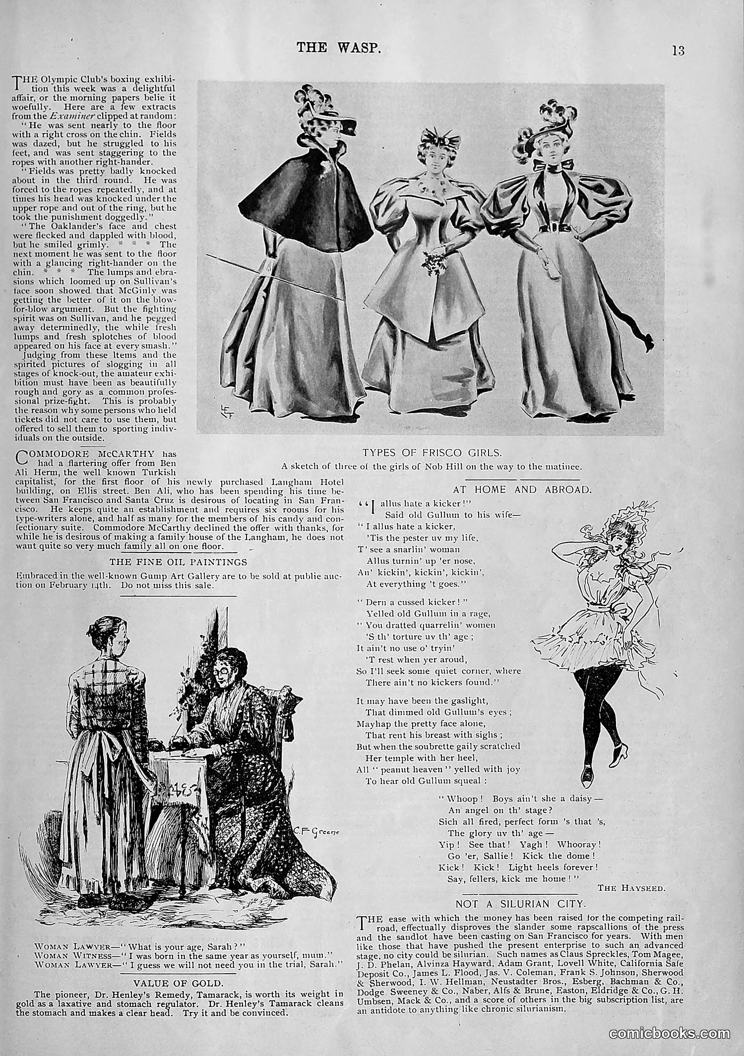 The Wasp — 1895 — page 118 of 1100