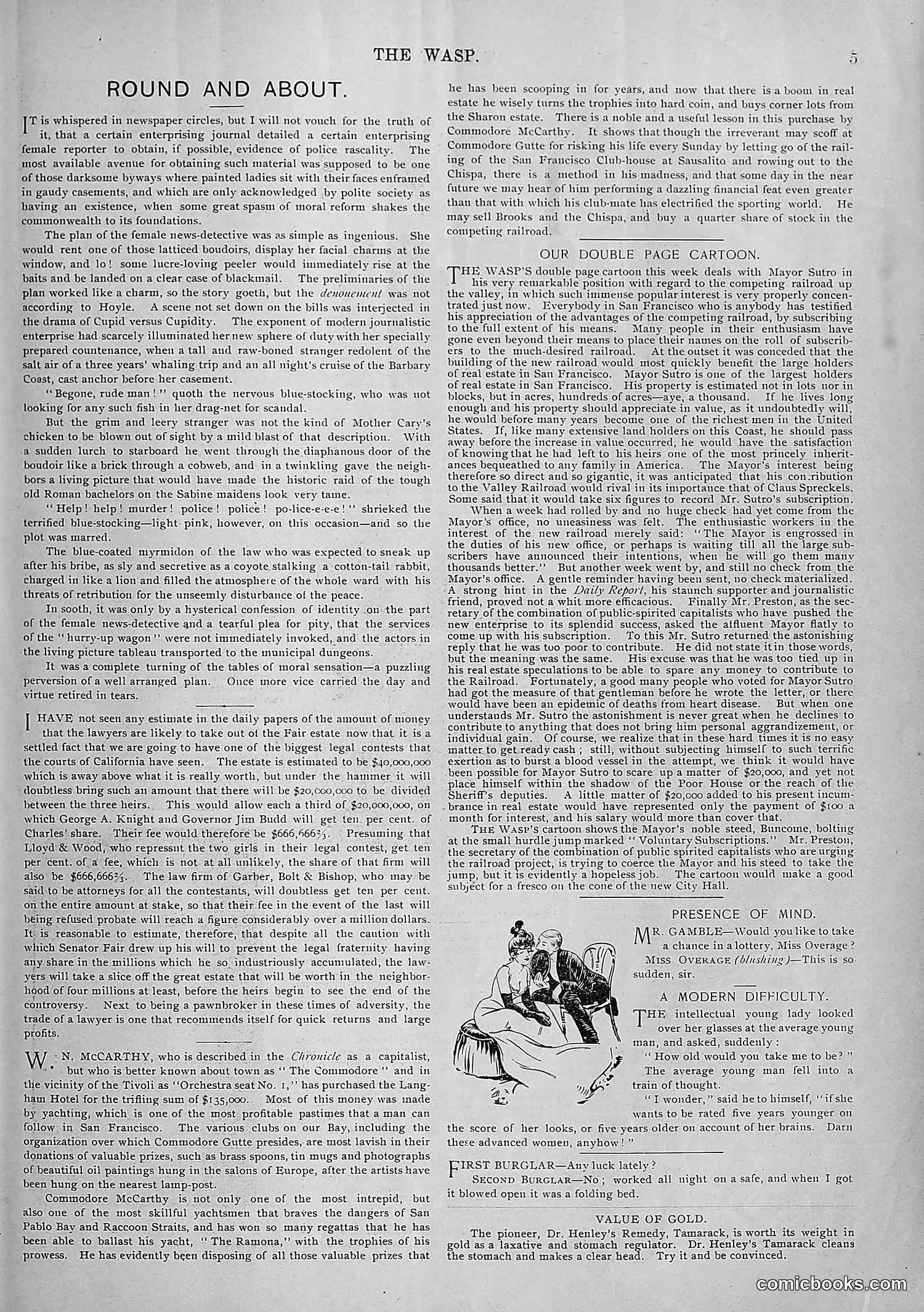 The Wasp — 1895 — page 130 of 1100