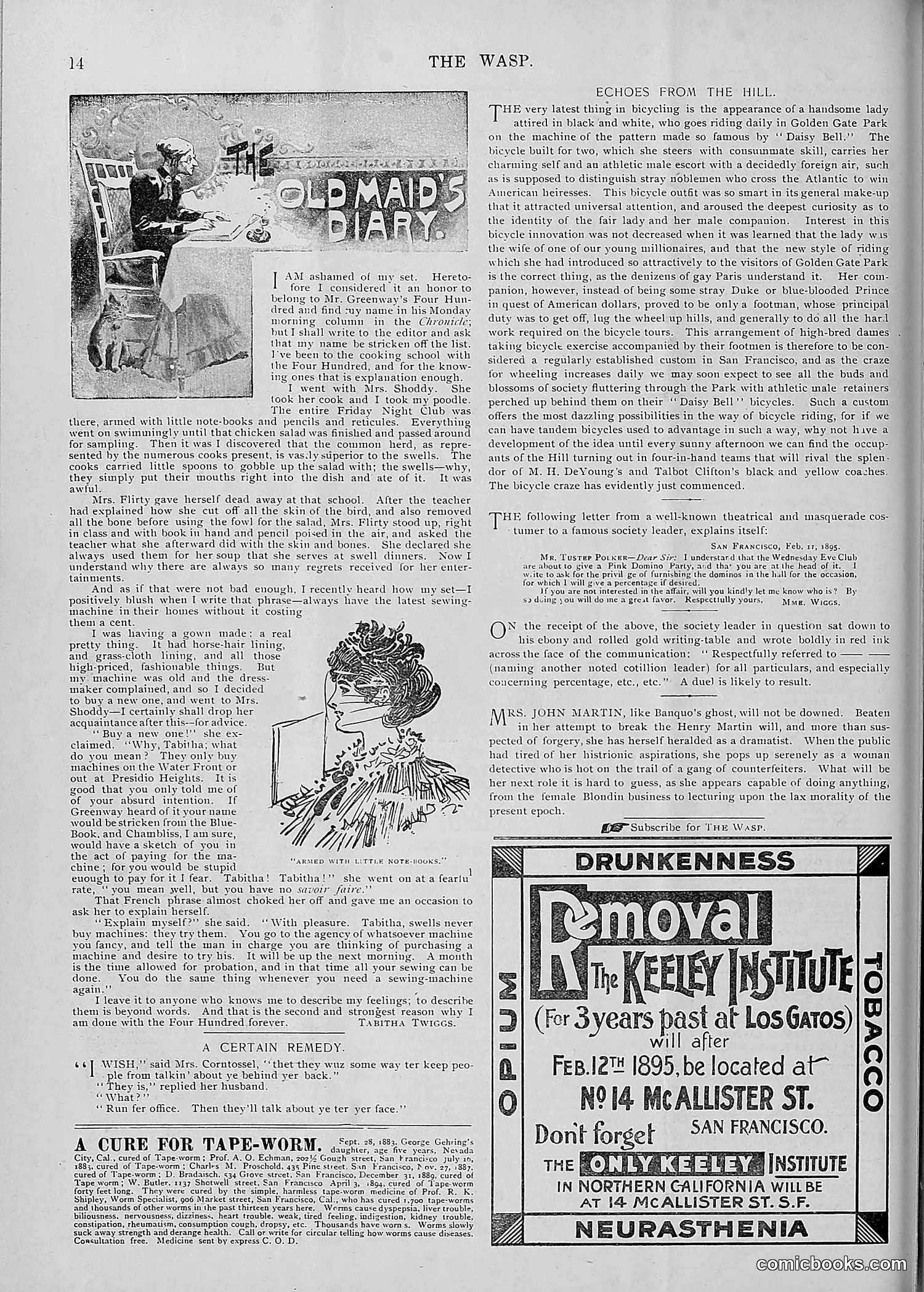 The Wasp — 1895 — page 159 of 1100