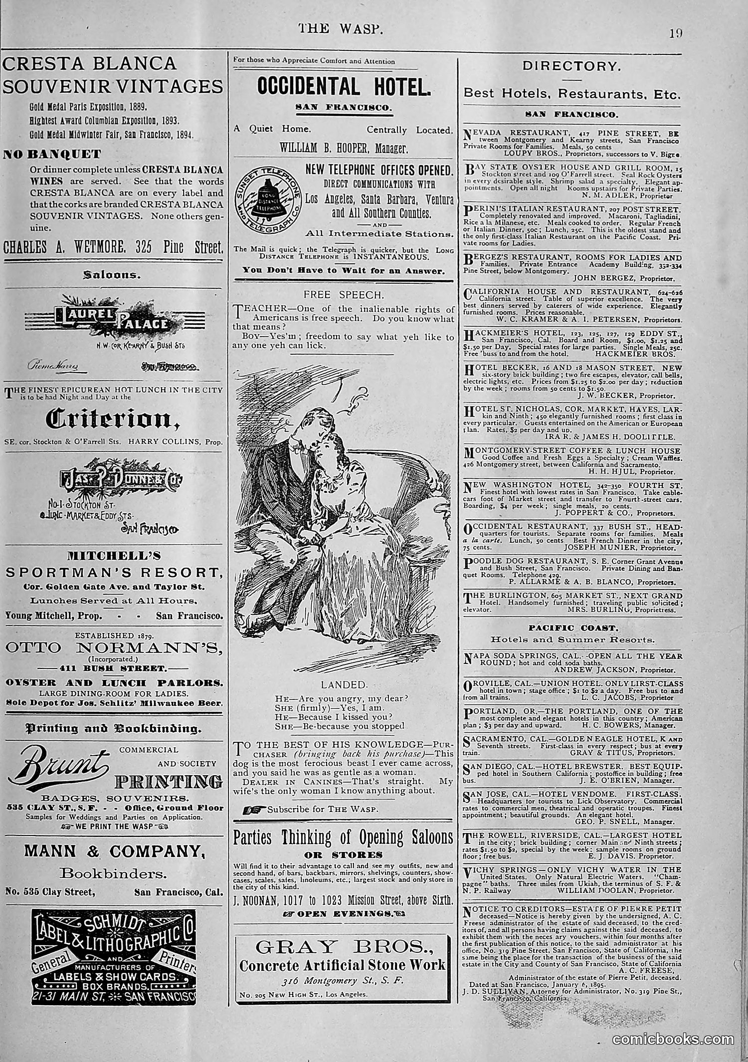 The Wasp — 1895 — page 164 of 1100
