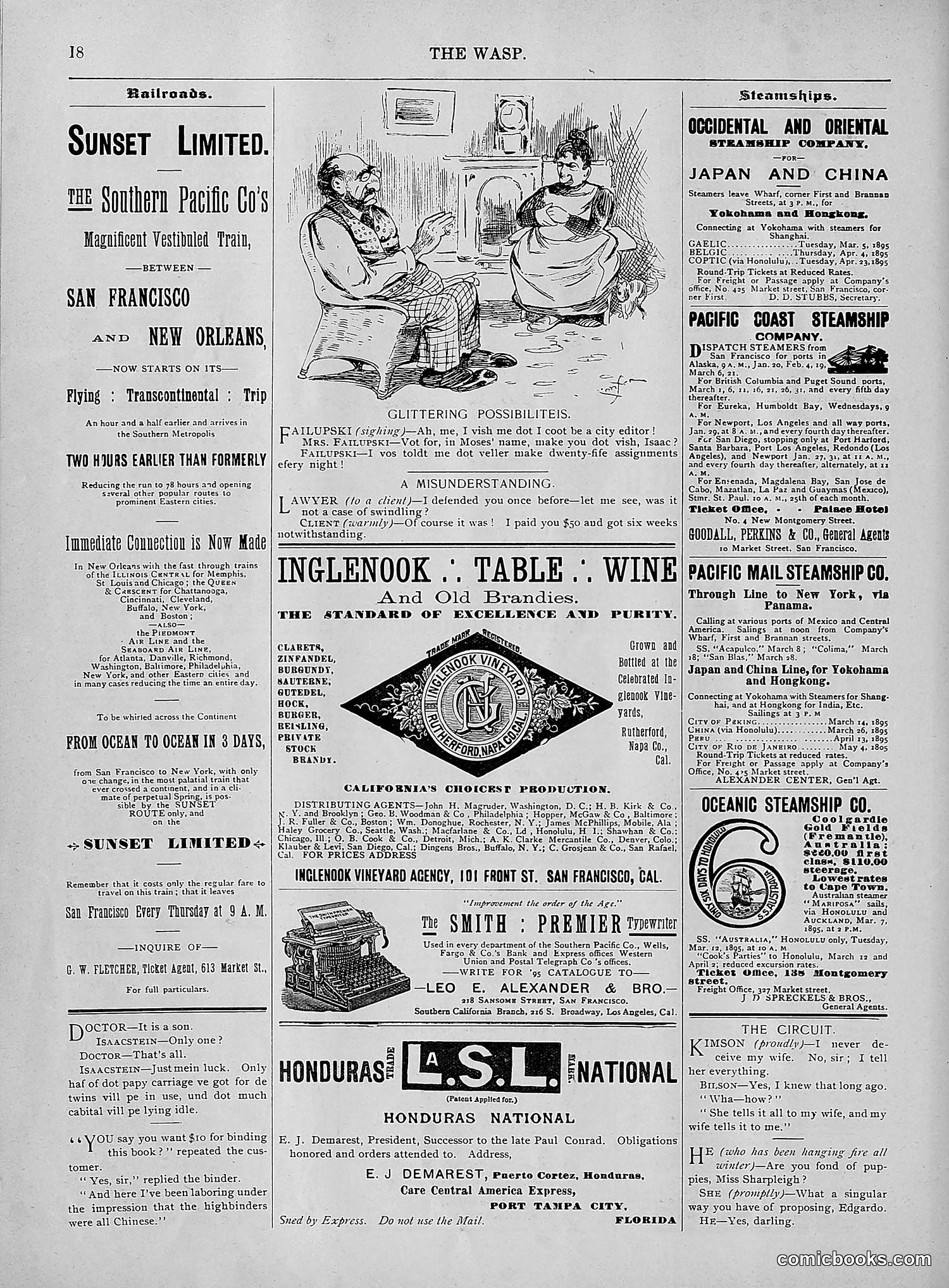 The Wasp — 1895 — page 183 of 1100