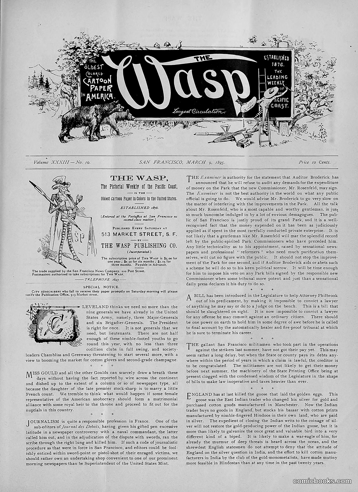 The Wasp — 1895 — page 188 of 1100