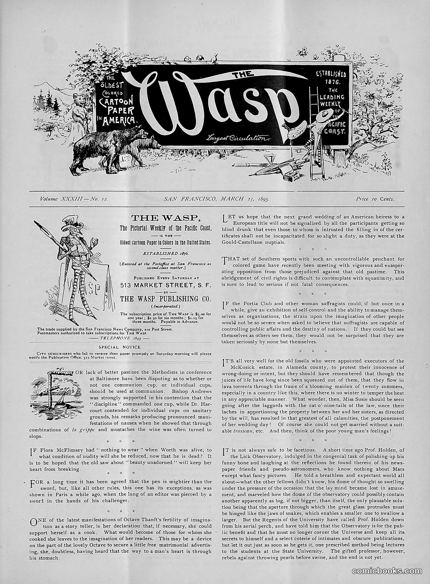 The Wasp — 1895 — page 228 of 1100