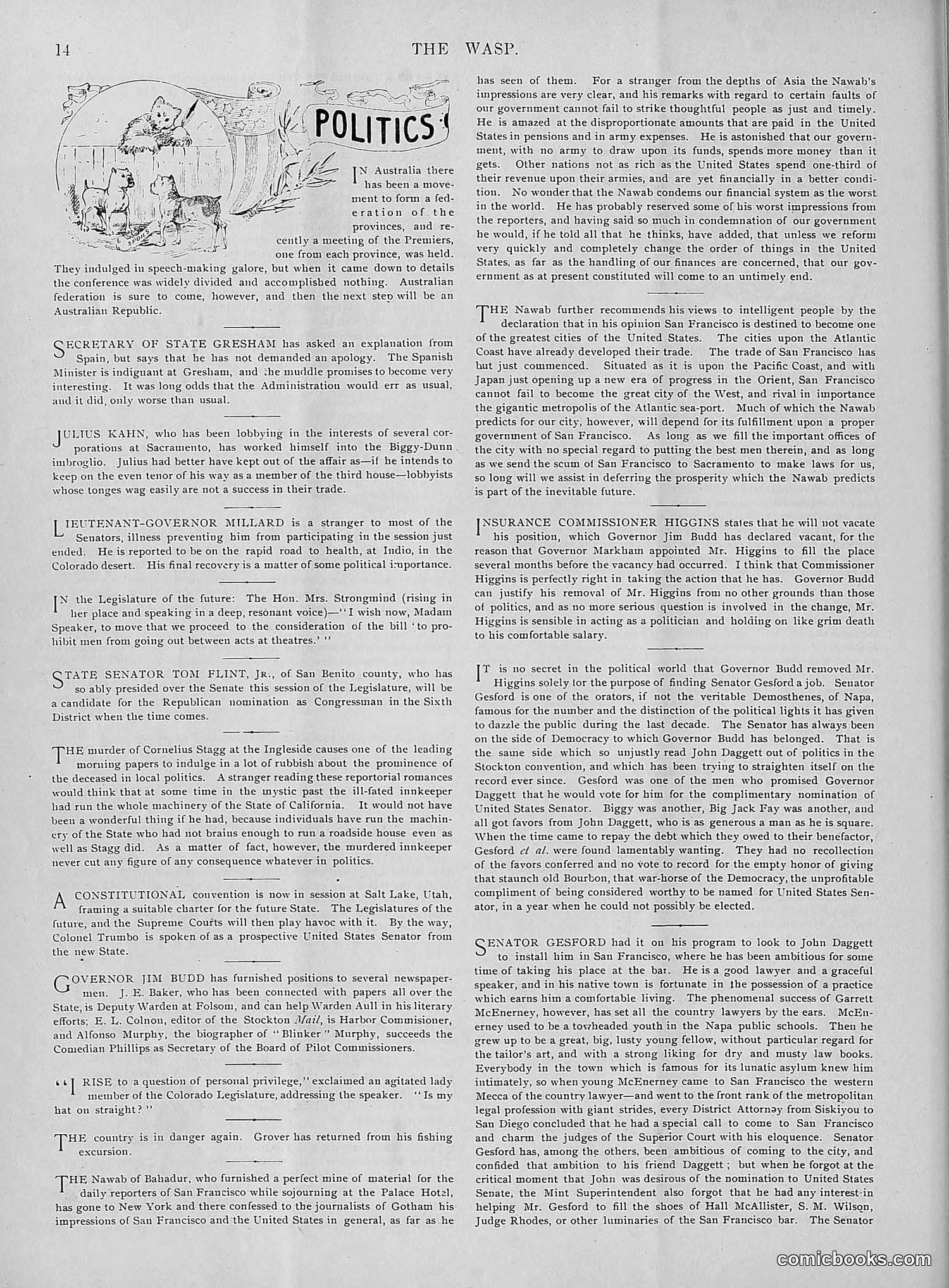 The Wasp — 1895 — page 239 of 1100