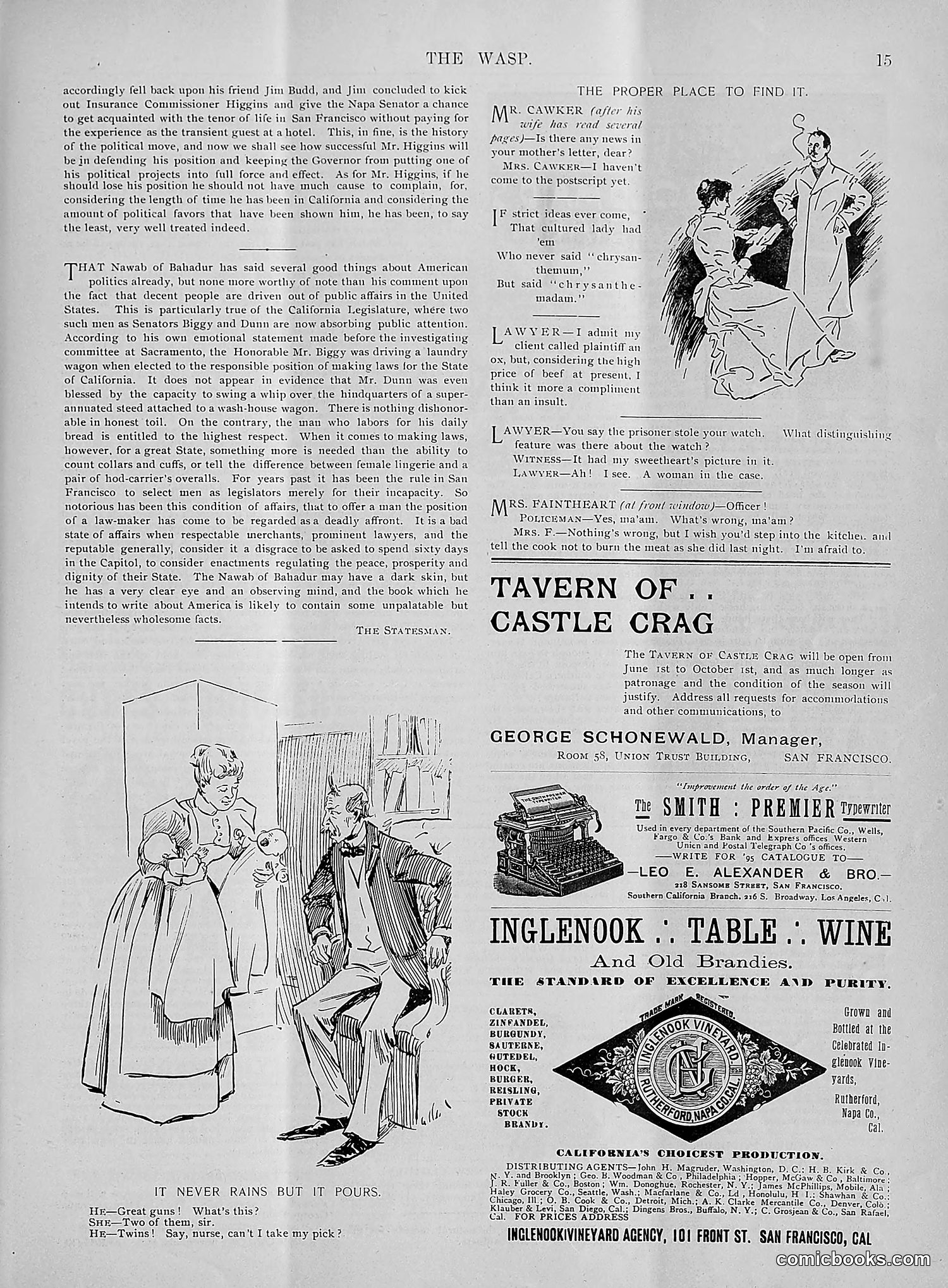 The Wasp — 1895 — page 240 of 1100