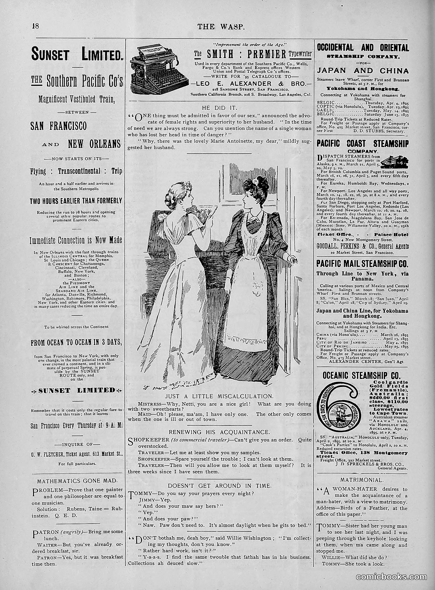 The Wasp — 1895 — page 263 of 1100