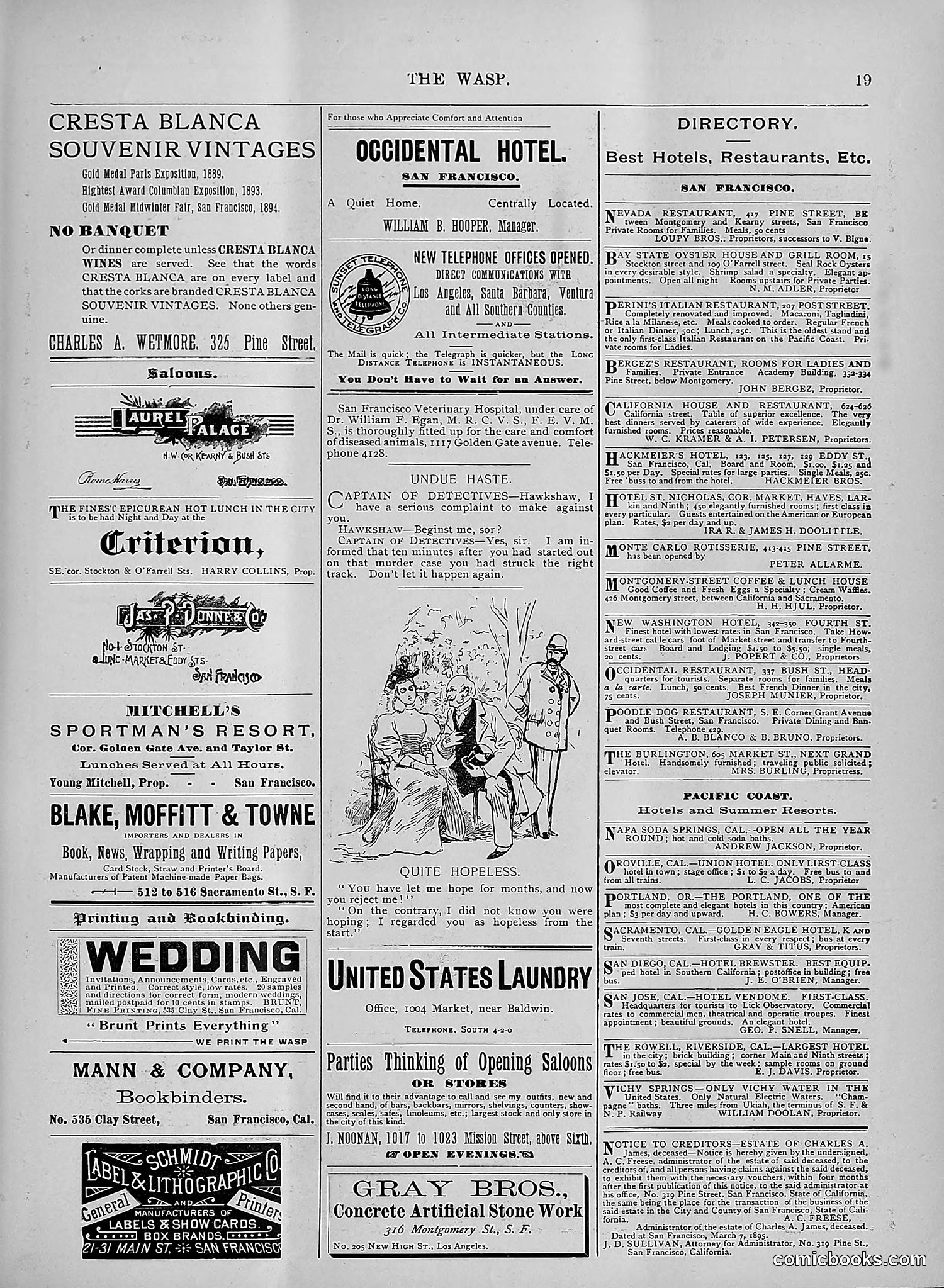 The Wasp — 1895 — page 284 of 1100