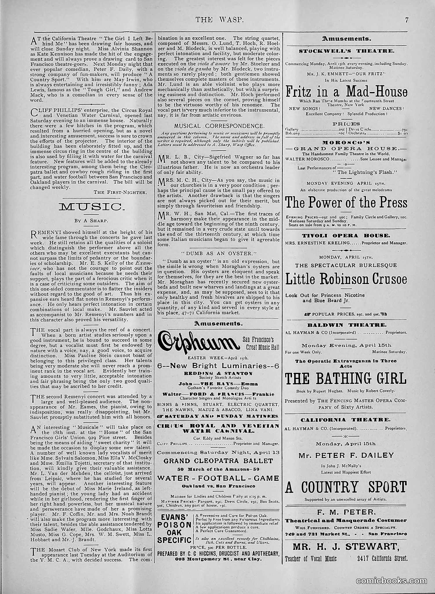 The Wasp — 1895 — page 292 of 1100