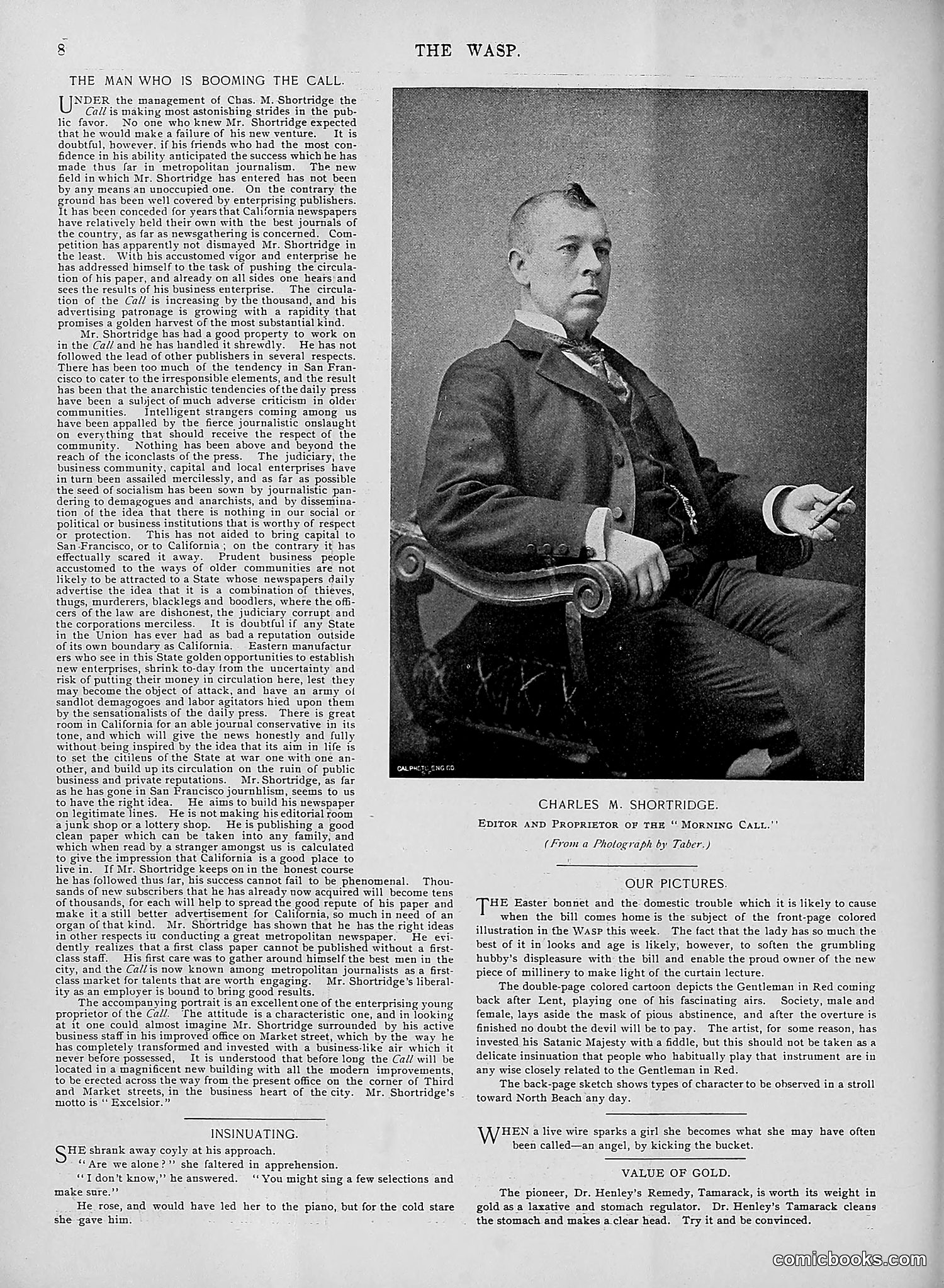 The Wasp — 1895 — page 293 of 1100