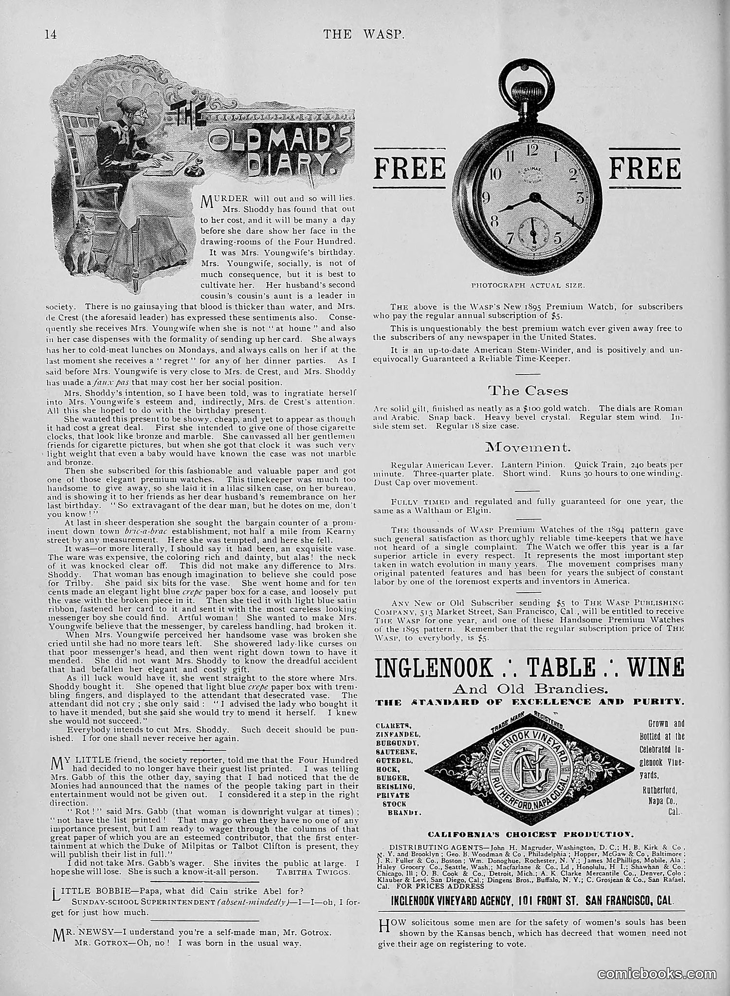 The Wasp — 1895 — page 299 of 1100