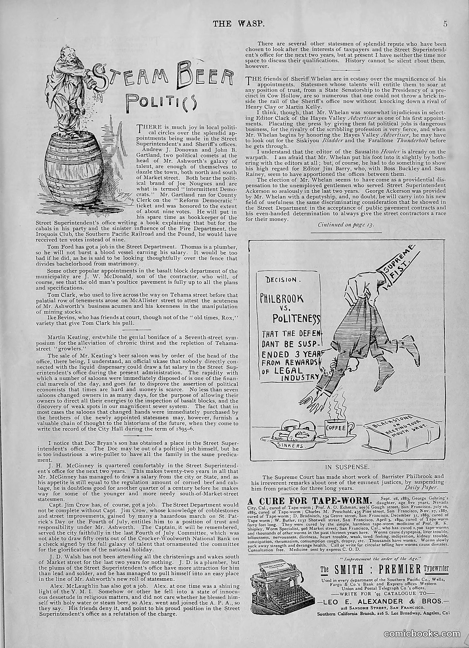 The Wasp — 1895 — page 32 of 1100