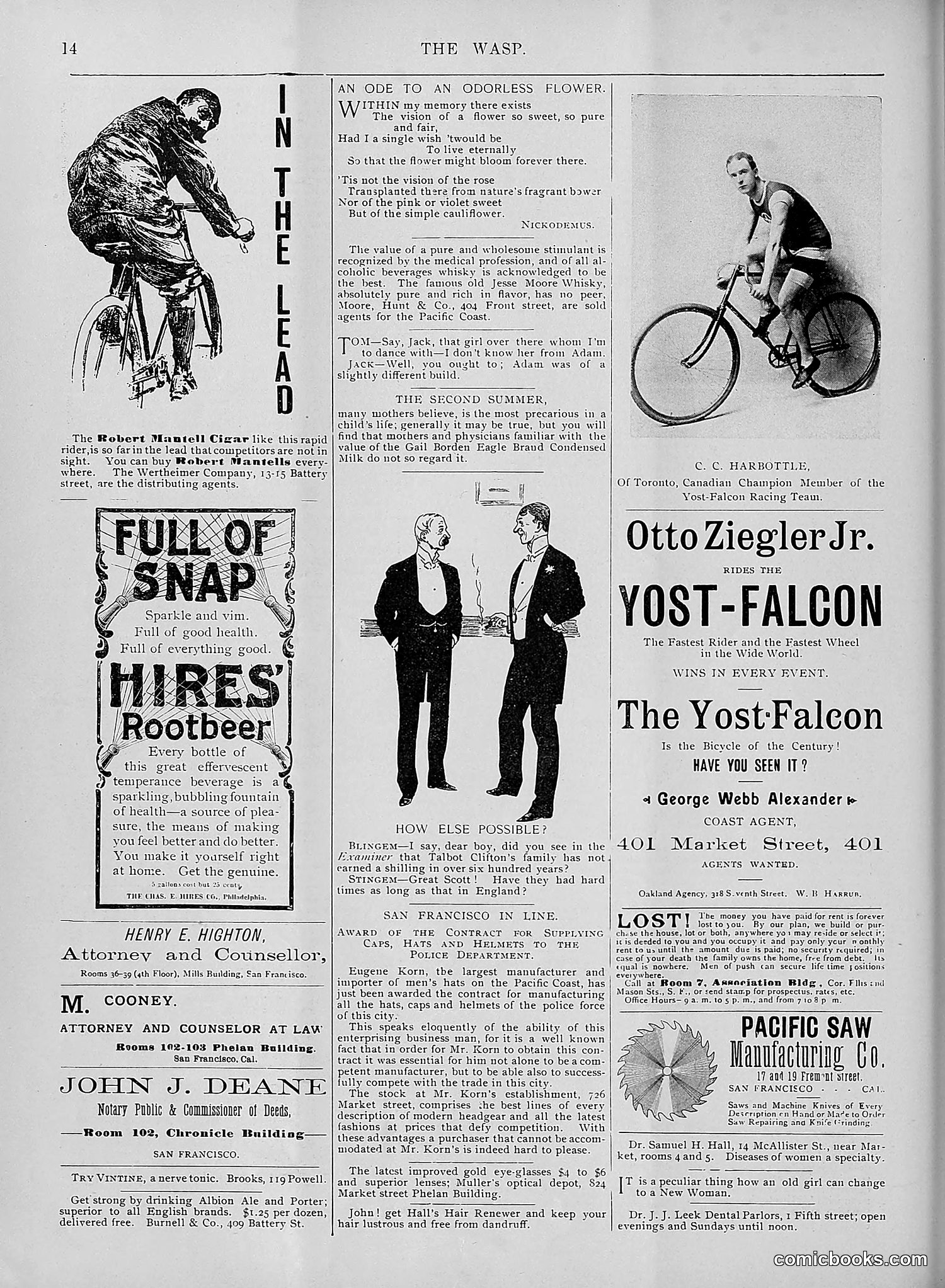 The Wasp — 1895 — page 319 of 1100