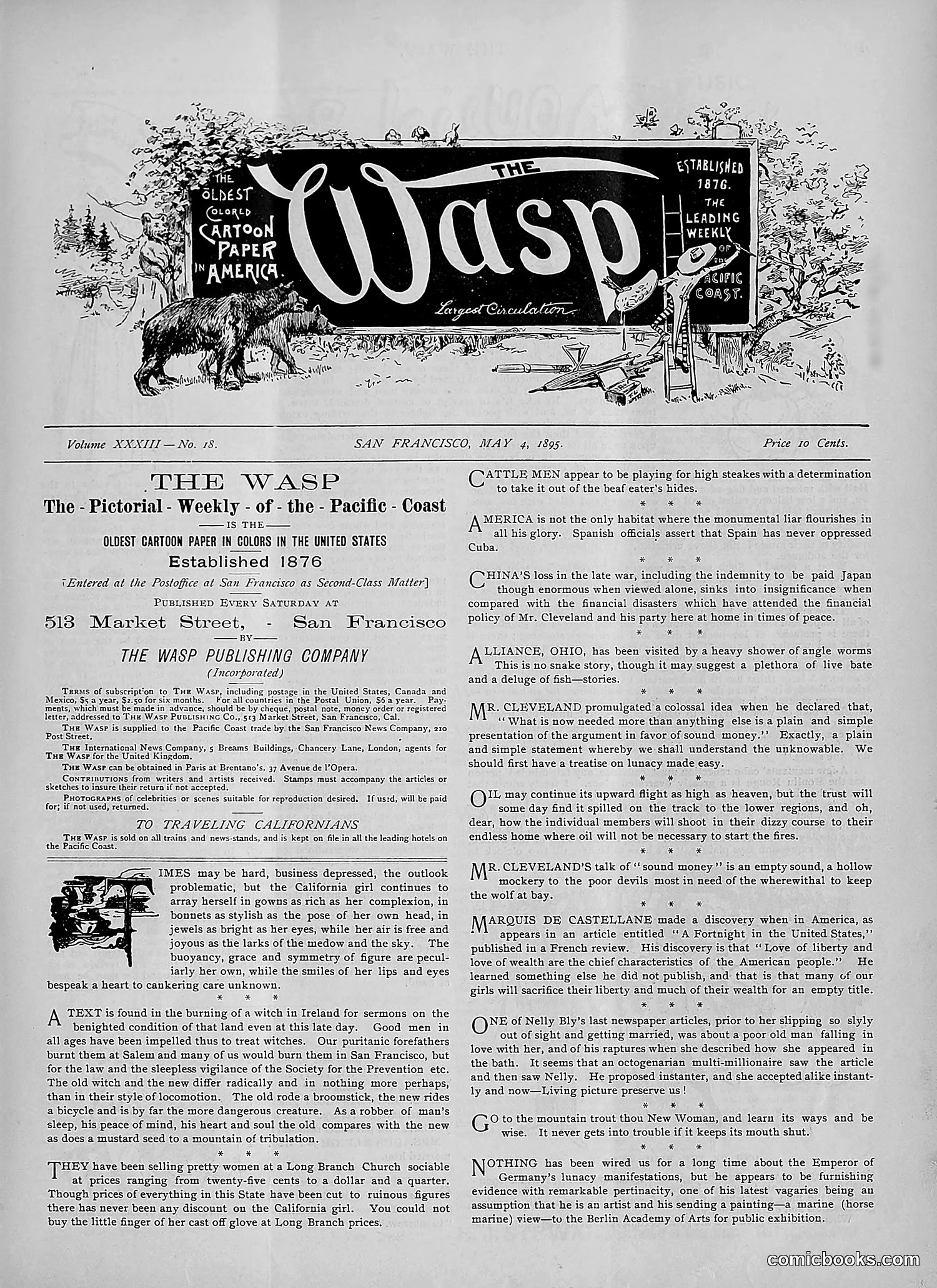 The Wasp — 1895 — page 348 of 1100